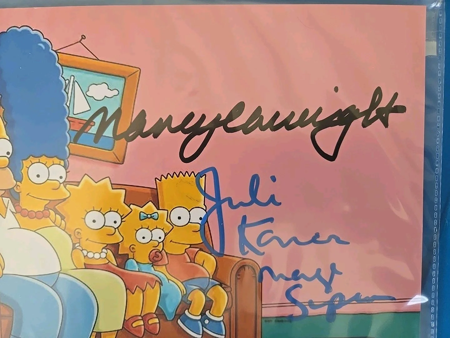 Julie Kavner - Nancy Cartwright - Plus 2 More ' Simpsons ' Signed 8x10. C.O.A, image 5