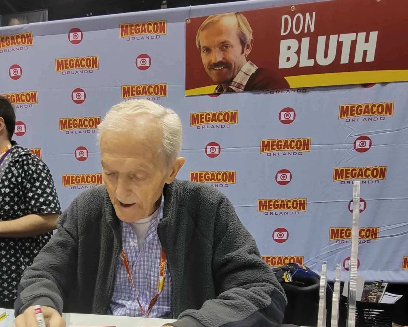 Don Bluth — DON BLUTH Signed DRAGON'S LAIR 11x17 Autograph In Person, изображение 3