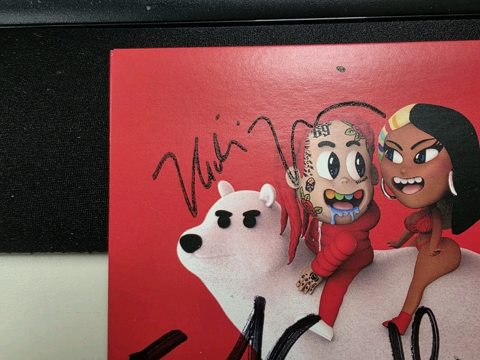 Tekashi 69 - 6ix9ine - Nicki Minaj - Trollz 2020 CD Single - Signed/Autographed, image 2