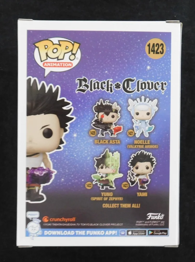 Christopher Sabat — Christopher Sabat Signed Black Clover Yami Funko Pop 1423 - JSA Authentication, image 3