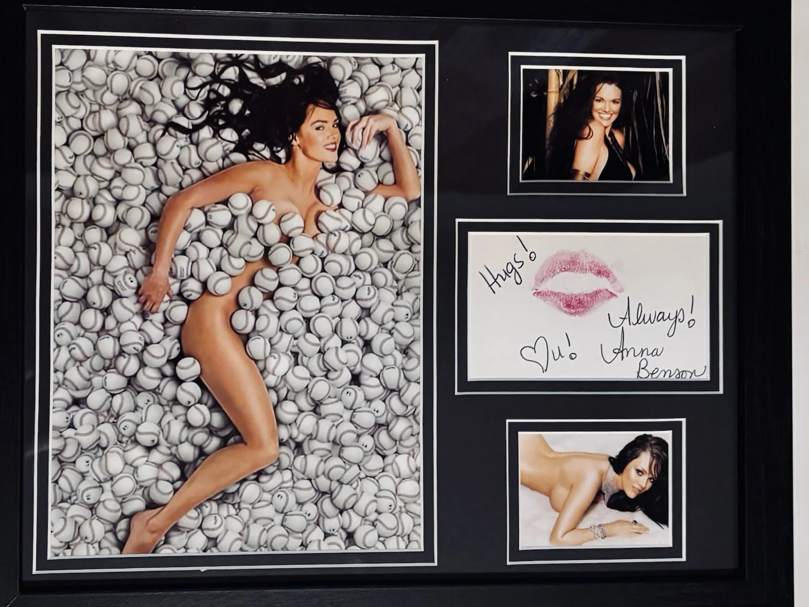 Anna Benson Signed 11x14 JSA, изображение 2