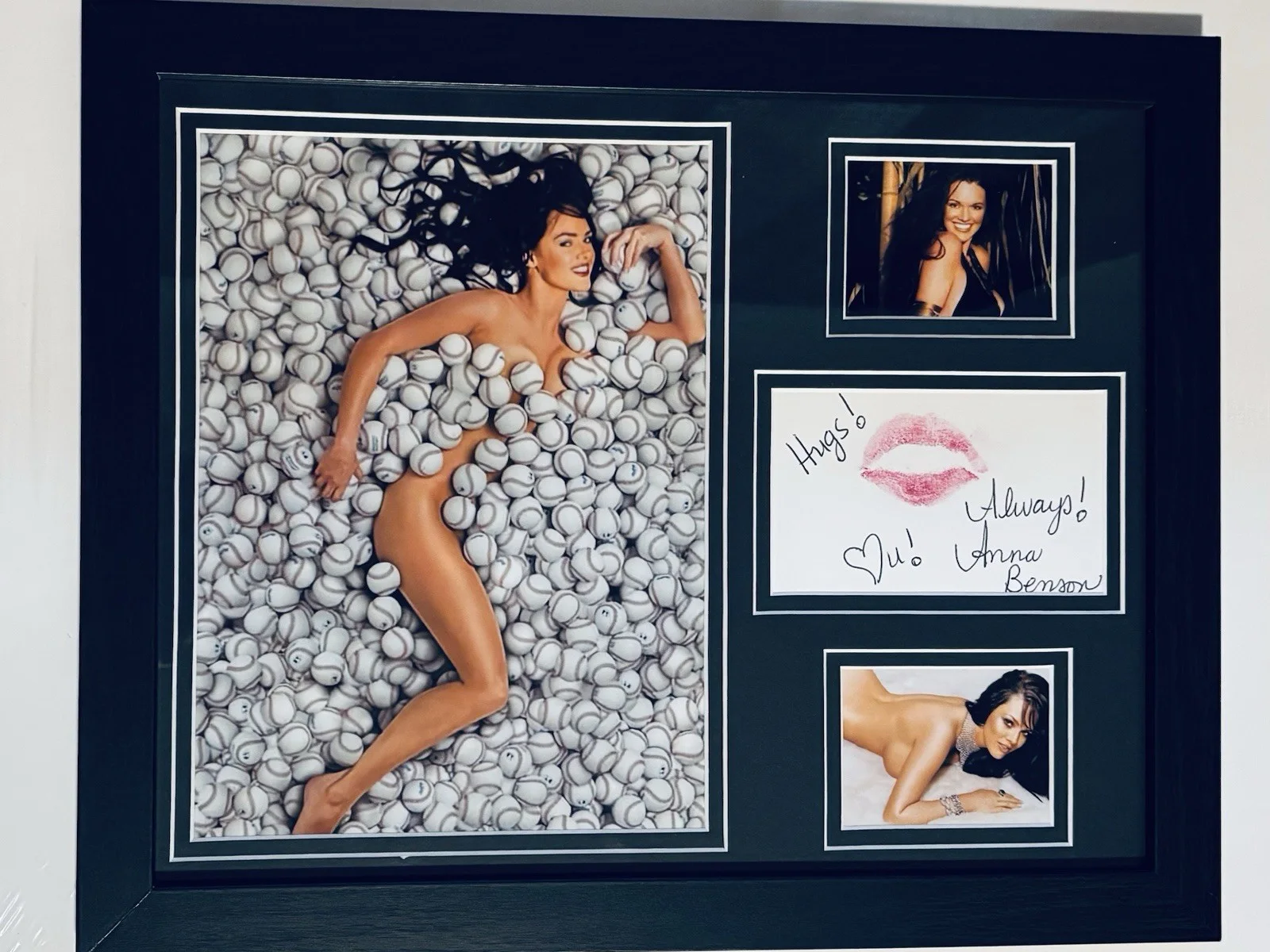 Anna Benson Signed 11x14 JSA, изображение 4