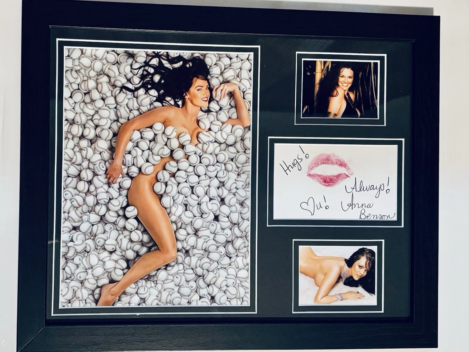 Anna Benson Signed 11x14 JSA, изображение 5