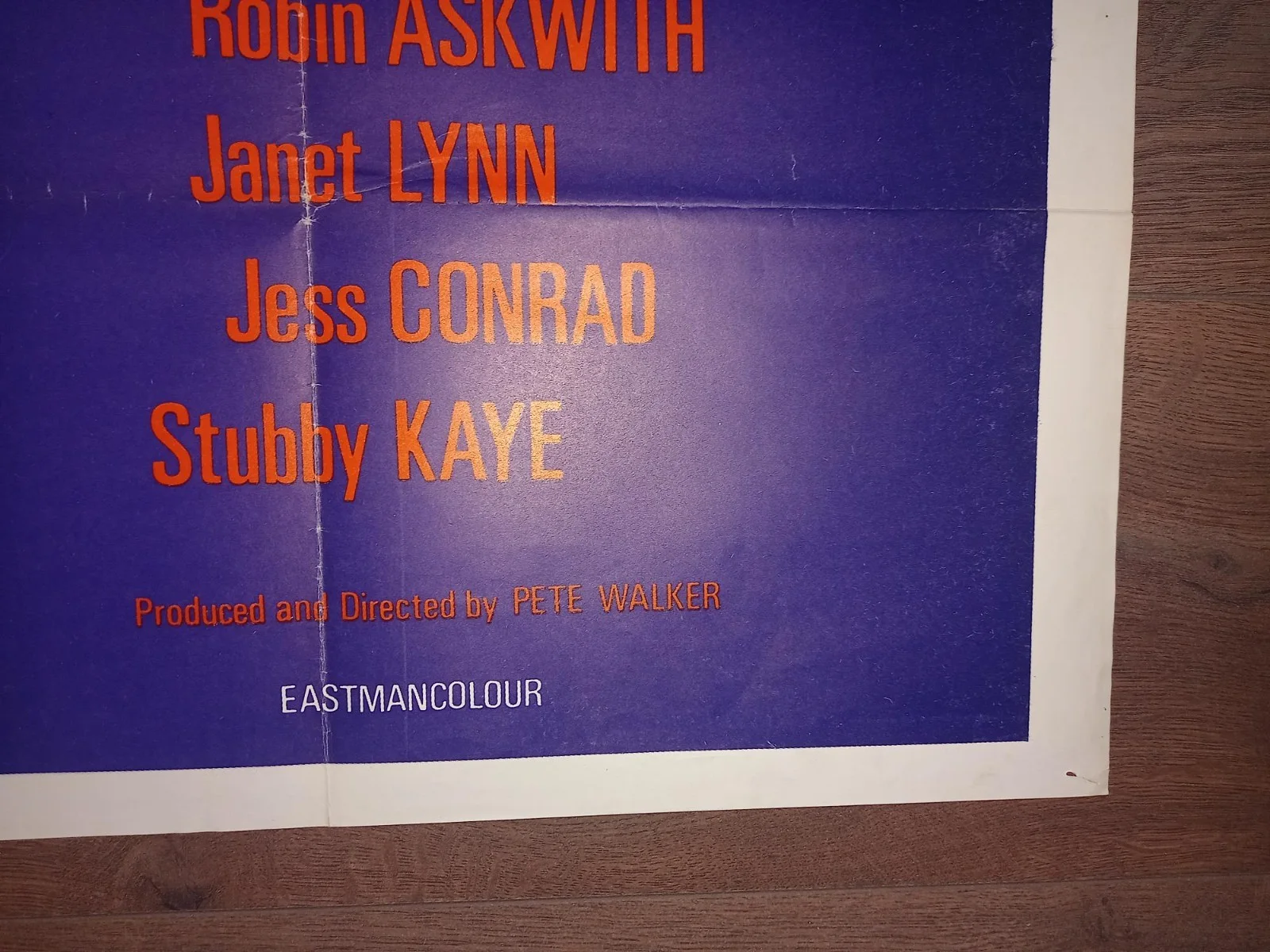 COOL IT CAROL 1970 BRITISH QUAD POSTER ROBIN ASKWITH JANET LYNN JESS CONRAD, изображение 5