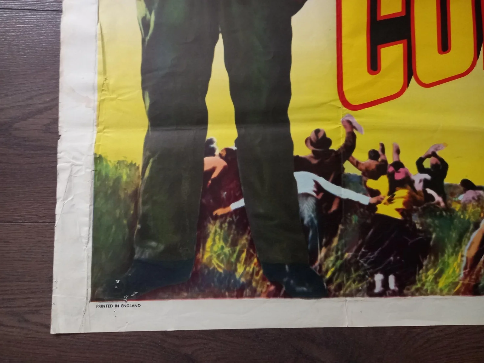 CONFLICT OF WINGS 1954 BRITISH QUAD POSTER JOHN GREGSON MURIEL PAVLOW, изображение 2