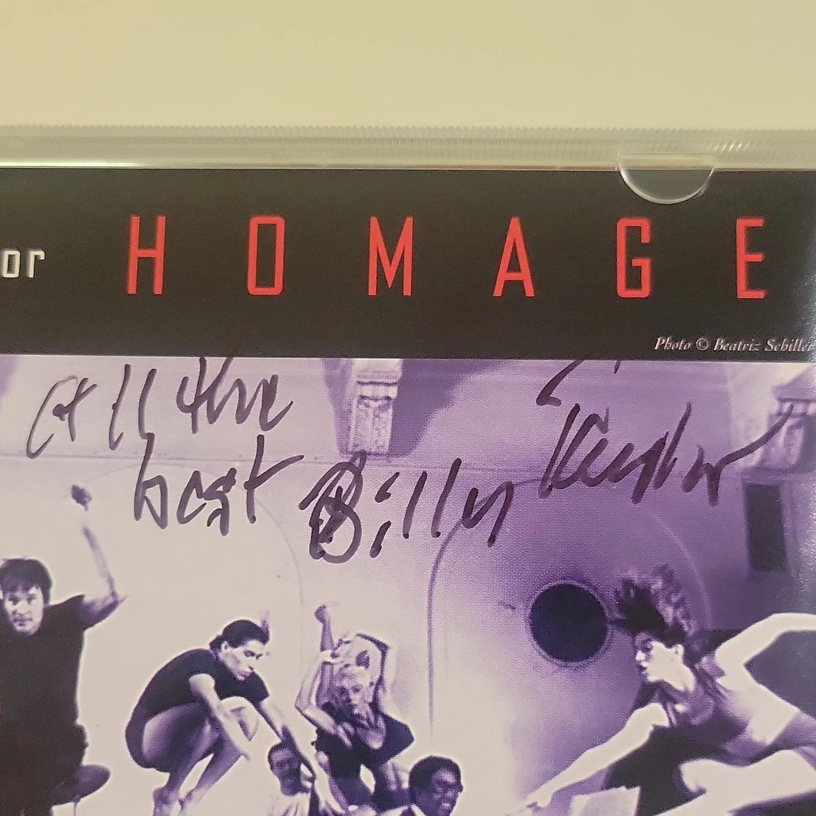 Billy Taylor Signed CD Homage with Booklet autographed, image 2