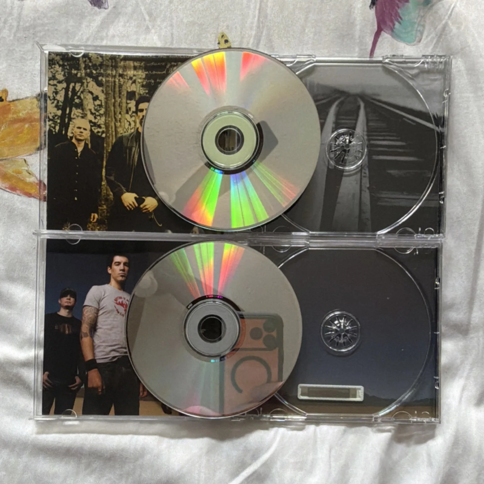 Theory of a Deadman Autographed Original CD & Booklet Lot Signed, изображение 4