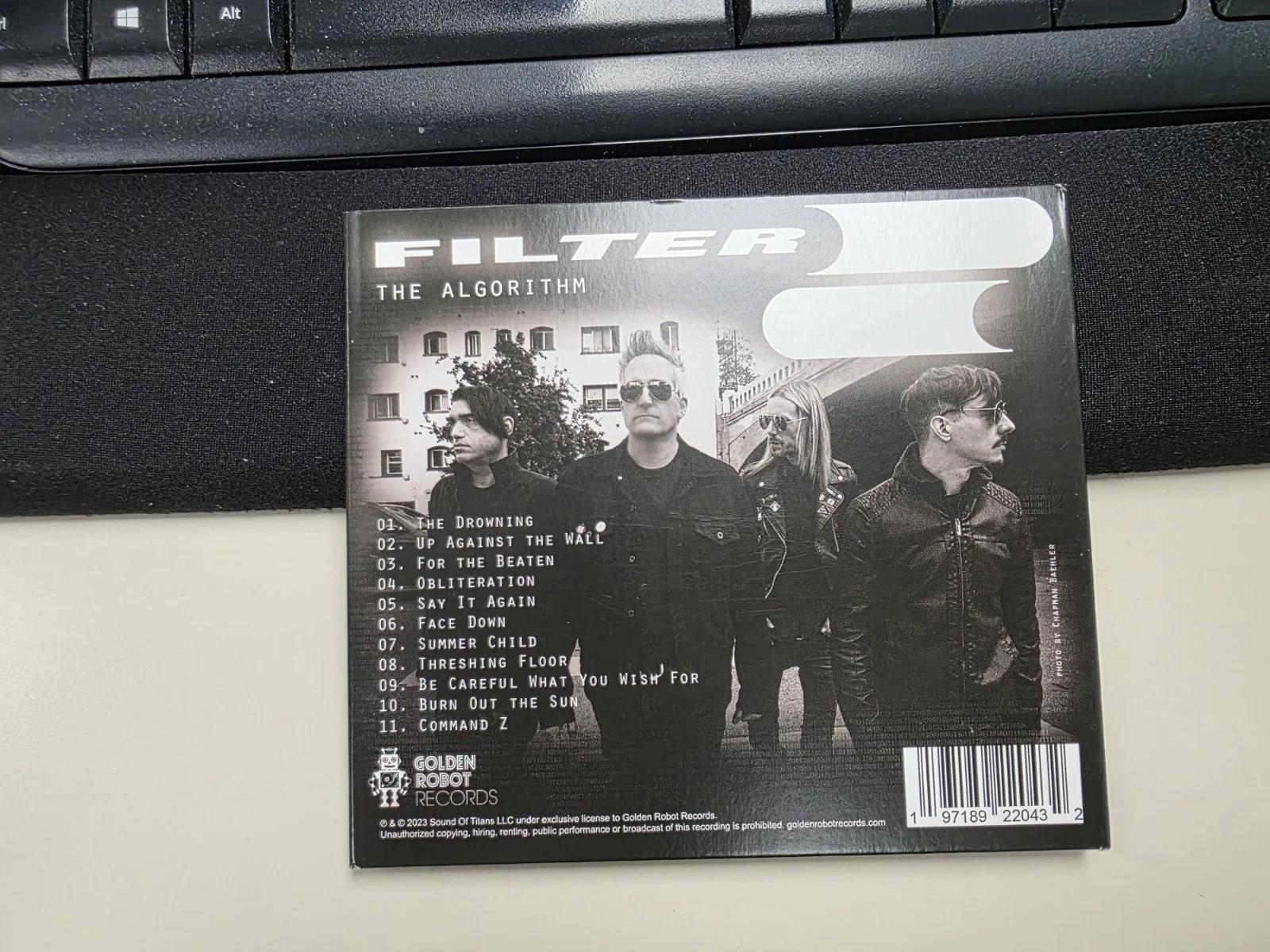 FILTER - THE ALGORITHM - 2023 CD ALBUM - SIGNED/AUTOGRAPHED - NEVER PLAYED, изображение 4