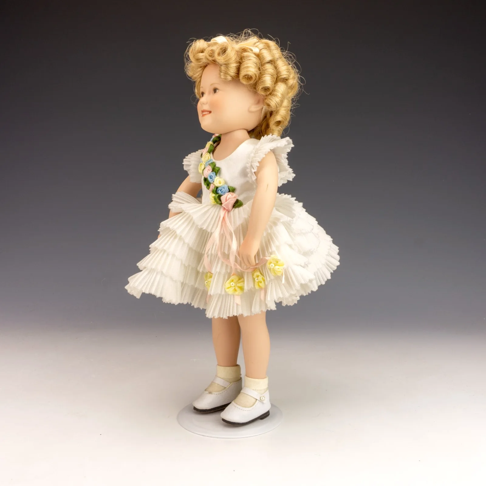 Danbury Mint Porcelain - Shirley Temple Doll - Take A Bow - VGC, изображение 2