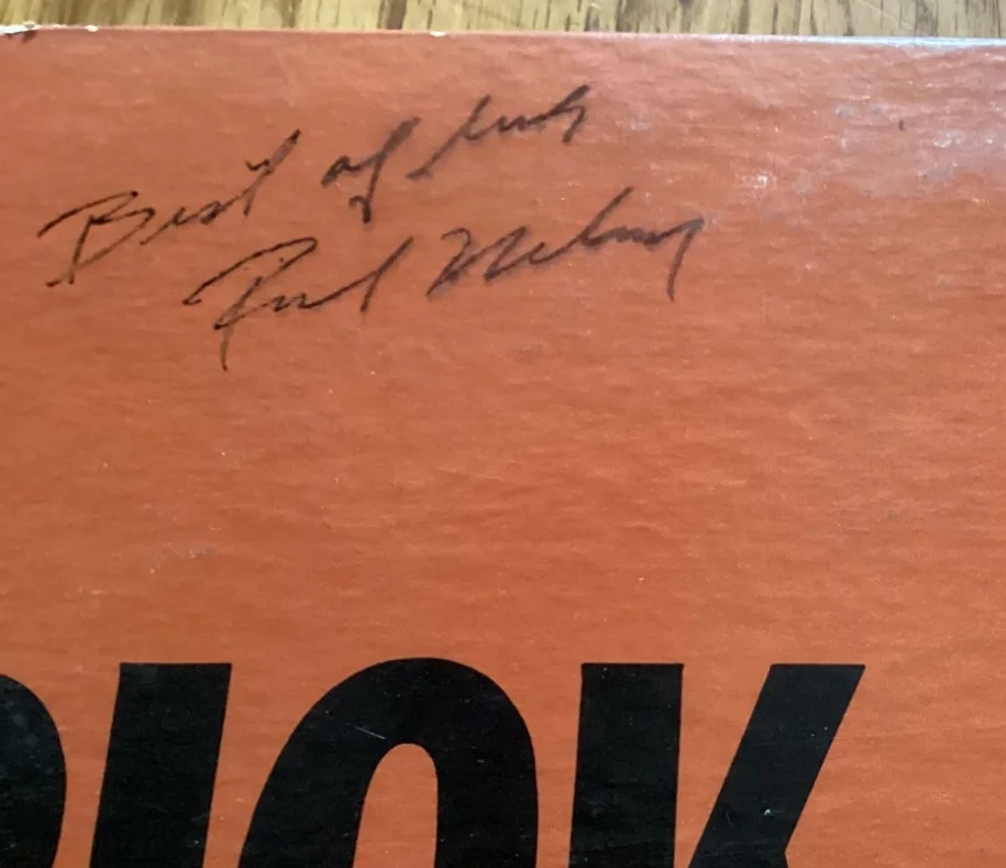 RICK NELSON AUTOGRAPHED "MILLION SELLERS" HELLO MARY LOU GREAT HITS RECORD ALBUM, изображение 2