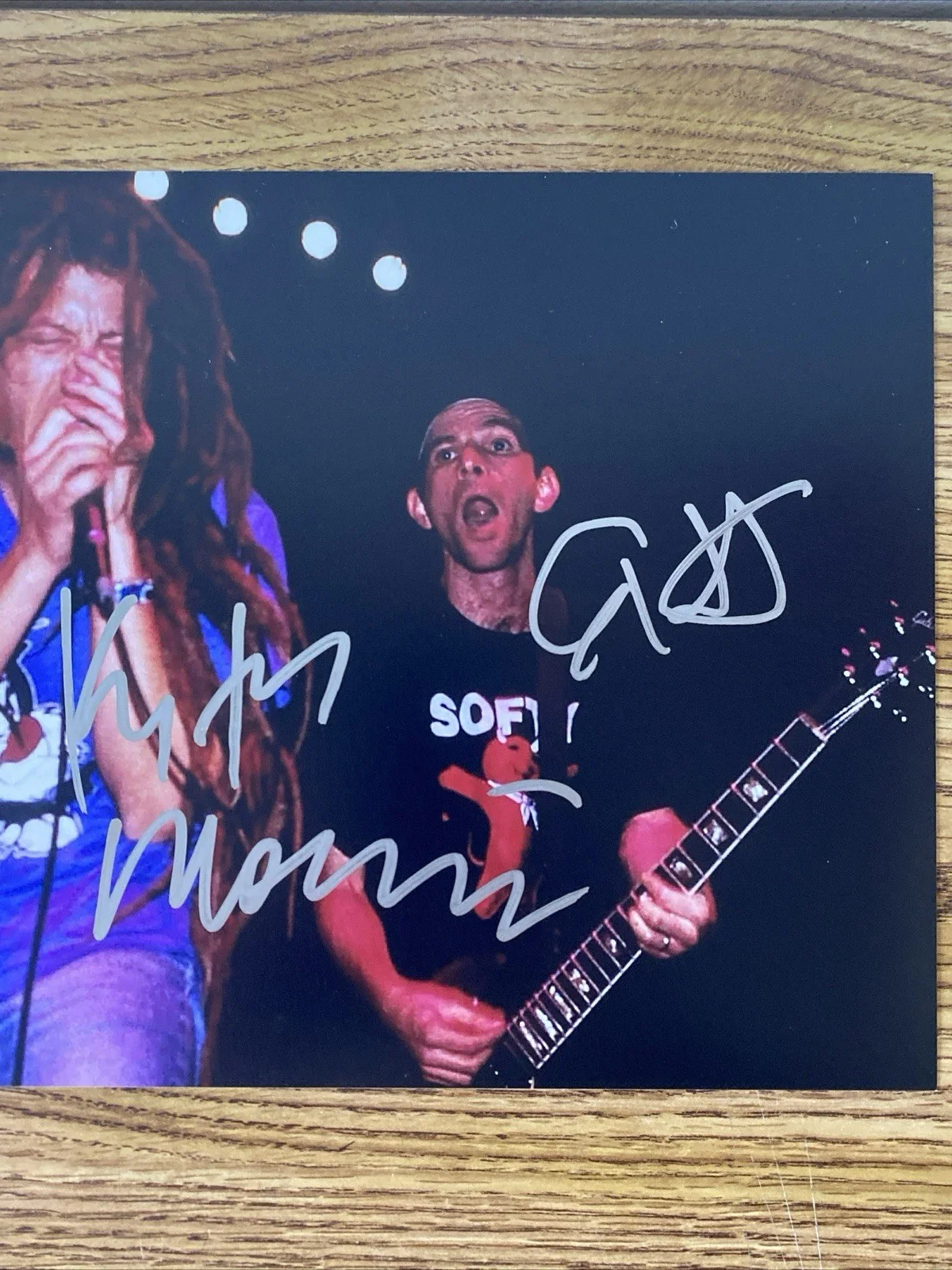 Keith Morris & Greg Hetson Autographed 8x10 The Circle Jerks Band, изображение 2