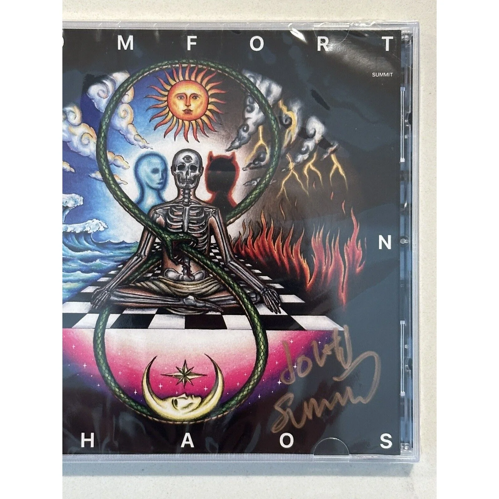 JOHN SUMMIT SIGNED Comfort in Chaos Sealed Autographed CD #3, image 5