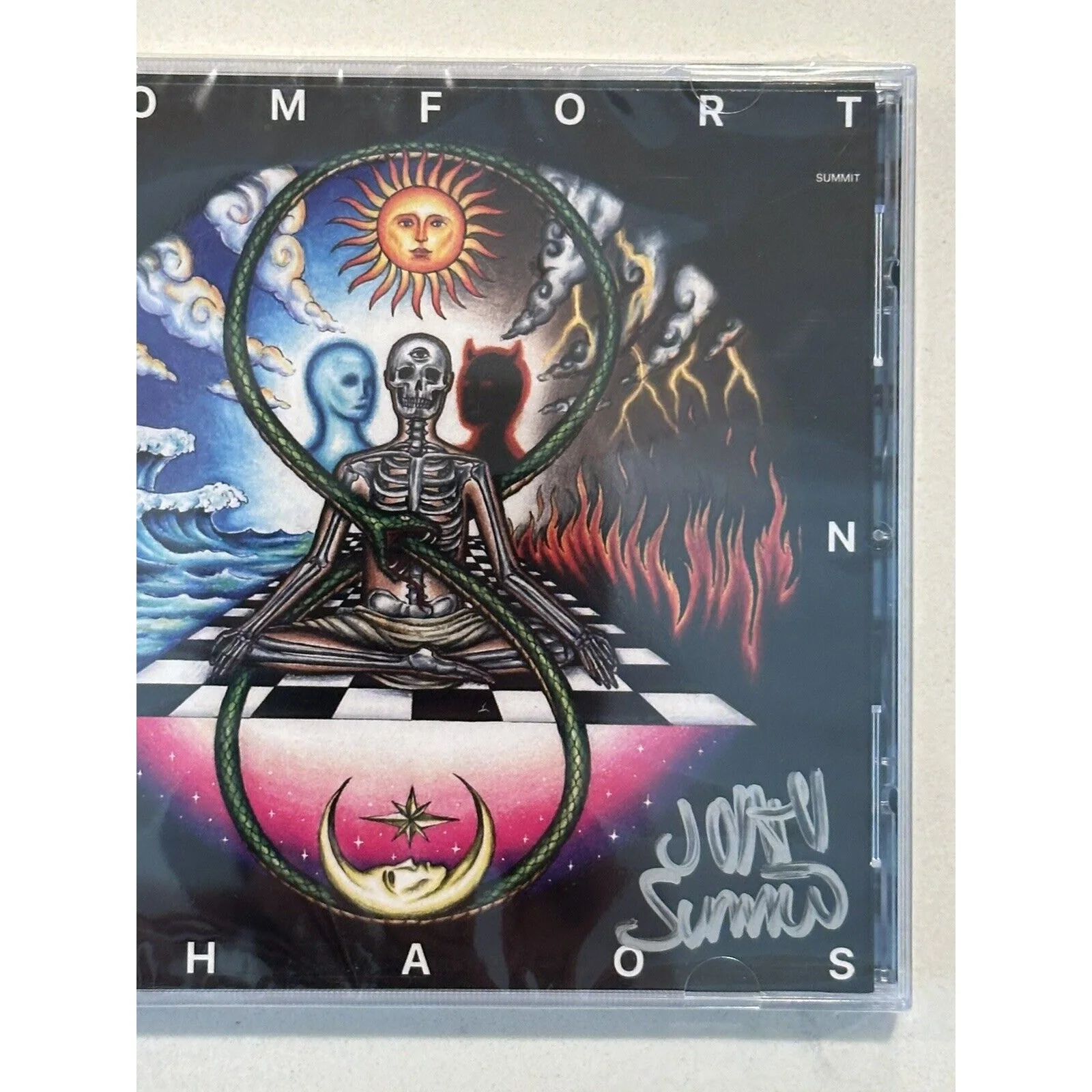JOHN SUMMIT SIGNED Comfort in Chaos Sealed Autographed CD #2, image 5