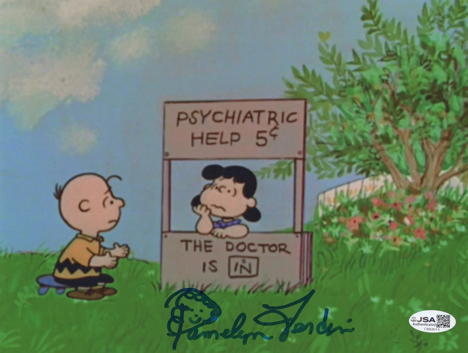 PAMELYN FERDIN — PAMELYN FERDIN Signed A BOY NAMED CHARLIE BROWN 8x10 Photo LUCY Autograph JSA