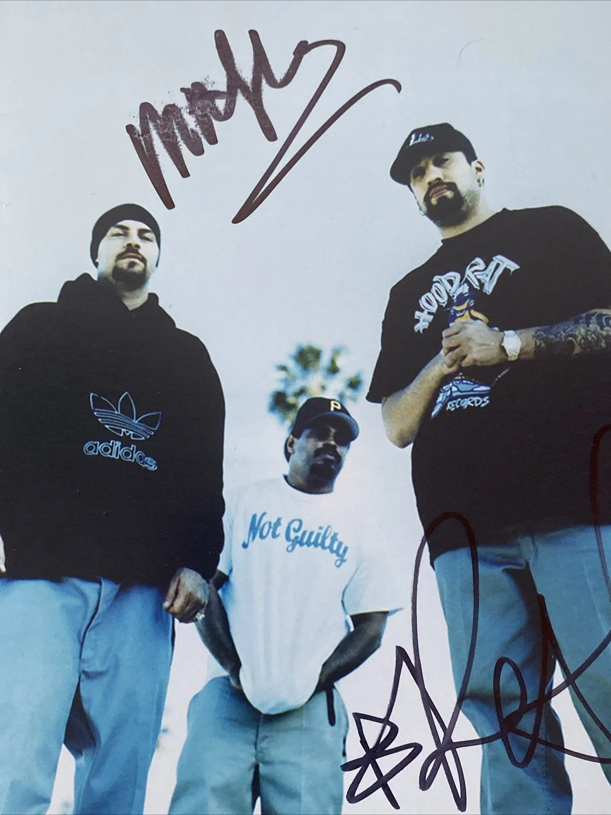 Cypress Hill Autographed 8x10 Photo B Real DJ Muggs, image 2