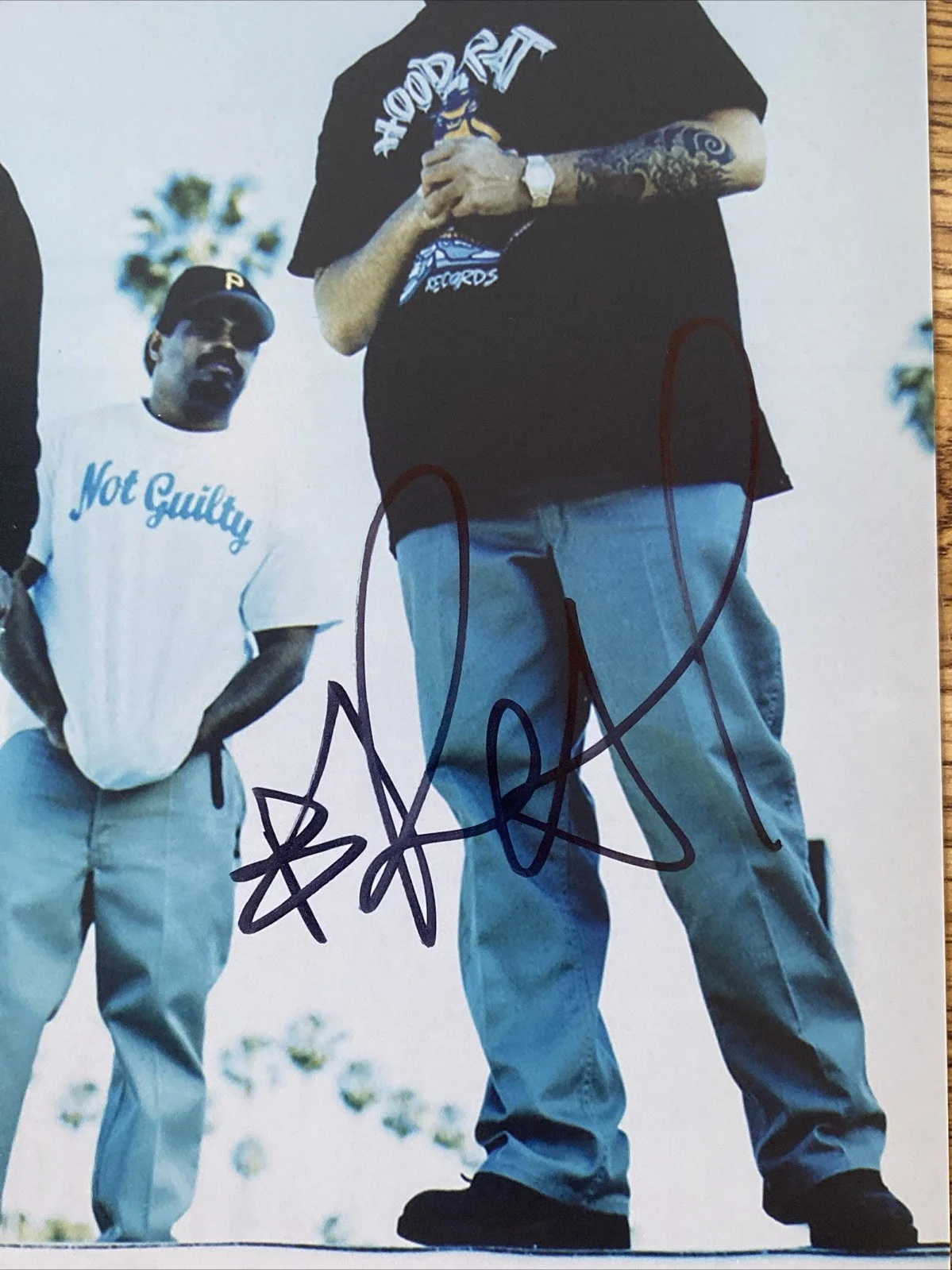 Cypress Hill Autographed 8x10 Photo B Real DJ Muggs, image 3