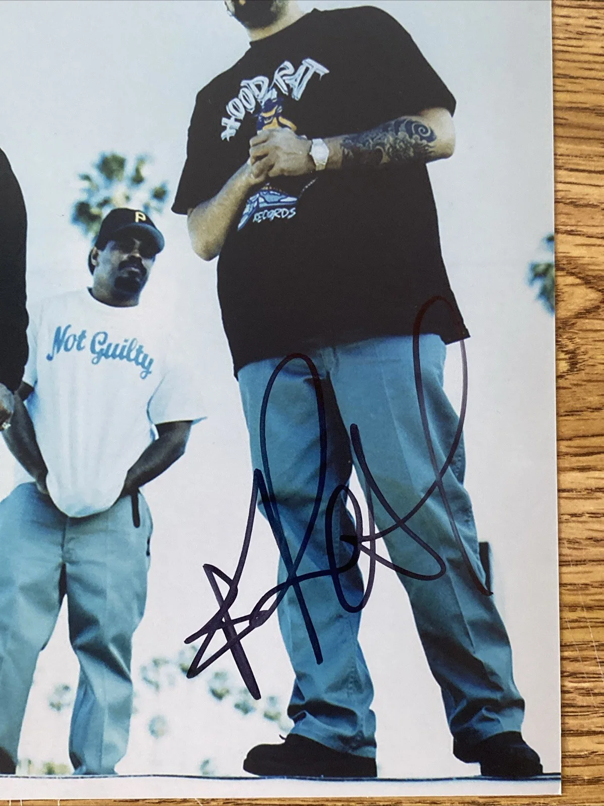 Cypress Hill Autographed 8x10 Photo B Real DJ Muggs, image 2