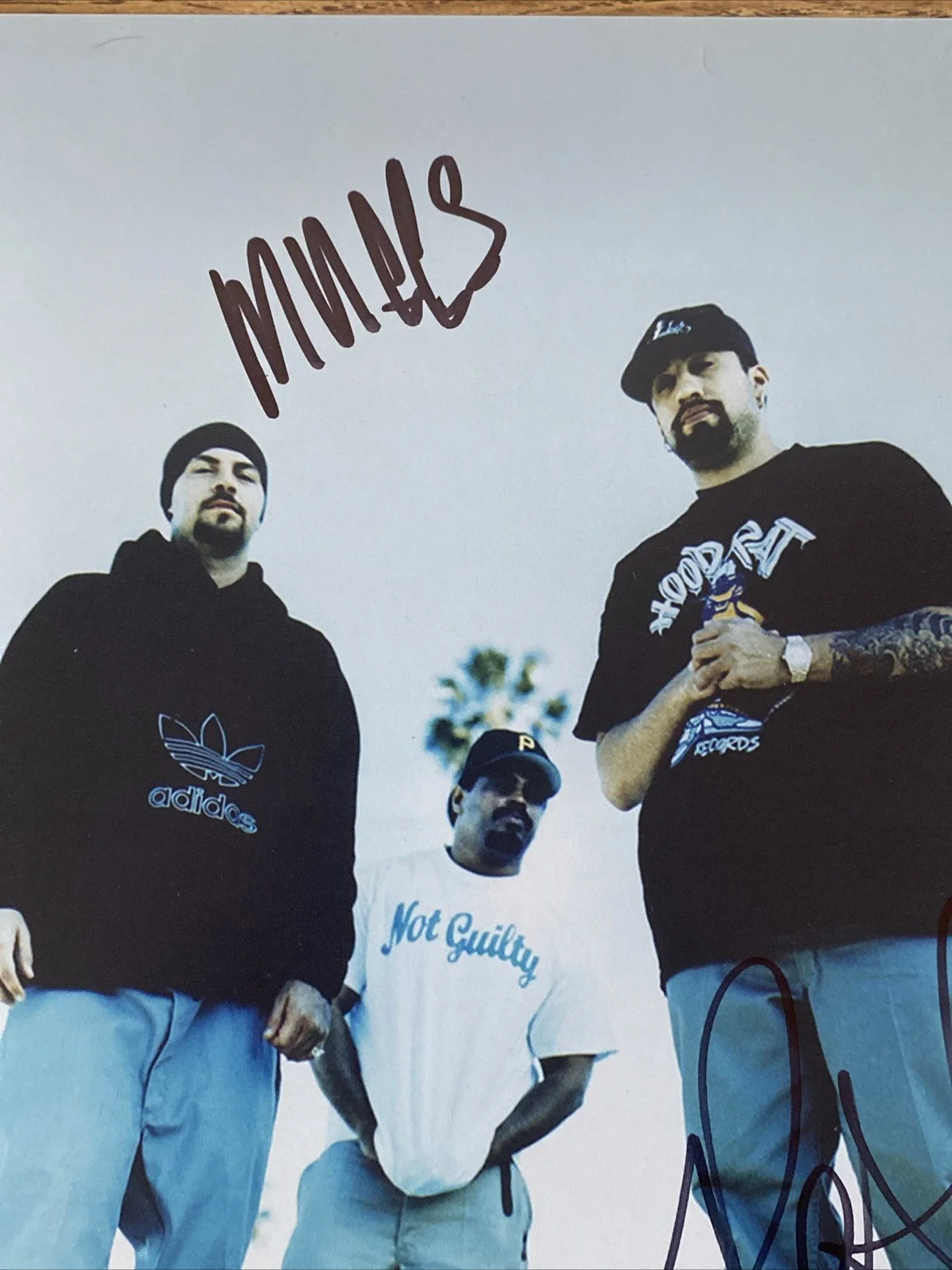 Cypress Hill Autographed 8x10 Photo B Real DJ Muggs, image 3
