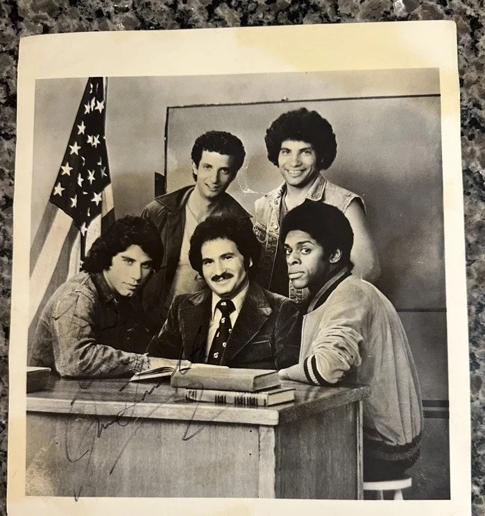 WELCOME BACK KOTTER JOHN TRAVOLTA SIGNED PROMO PRINT PHOTO, image 2