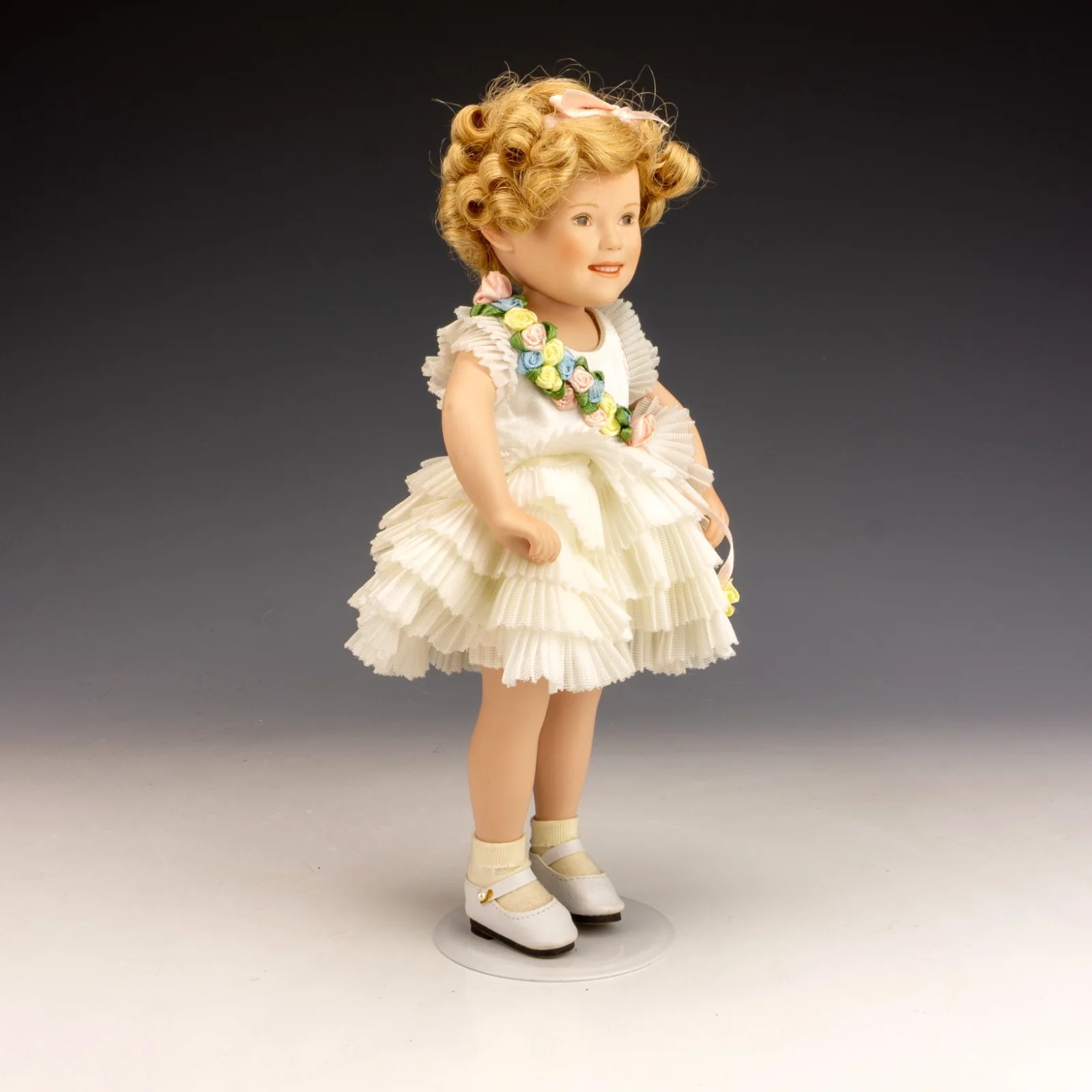 Danbury Mint Porcelain - Shirley Temple Doll - Take A Bow - VGC!, изображение 4