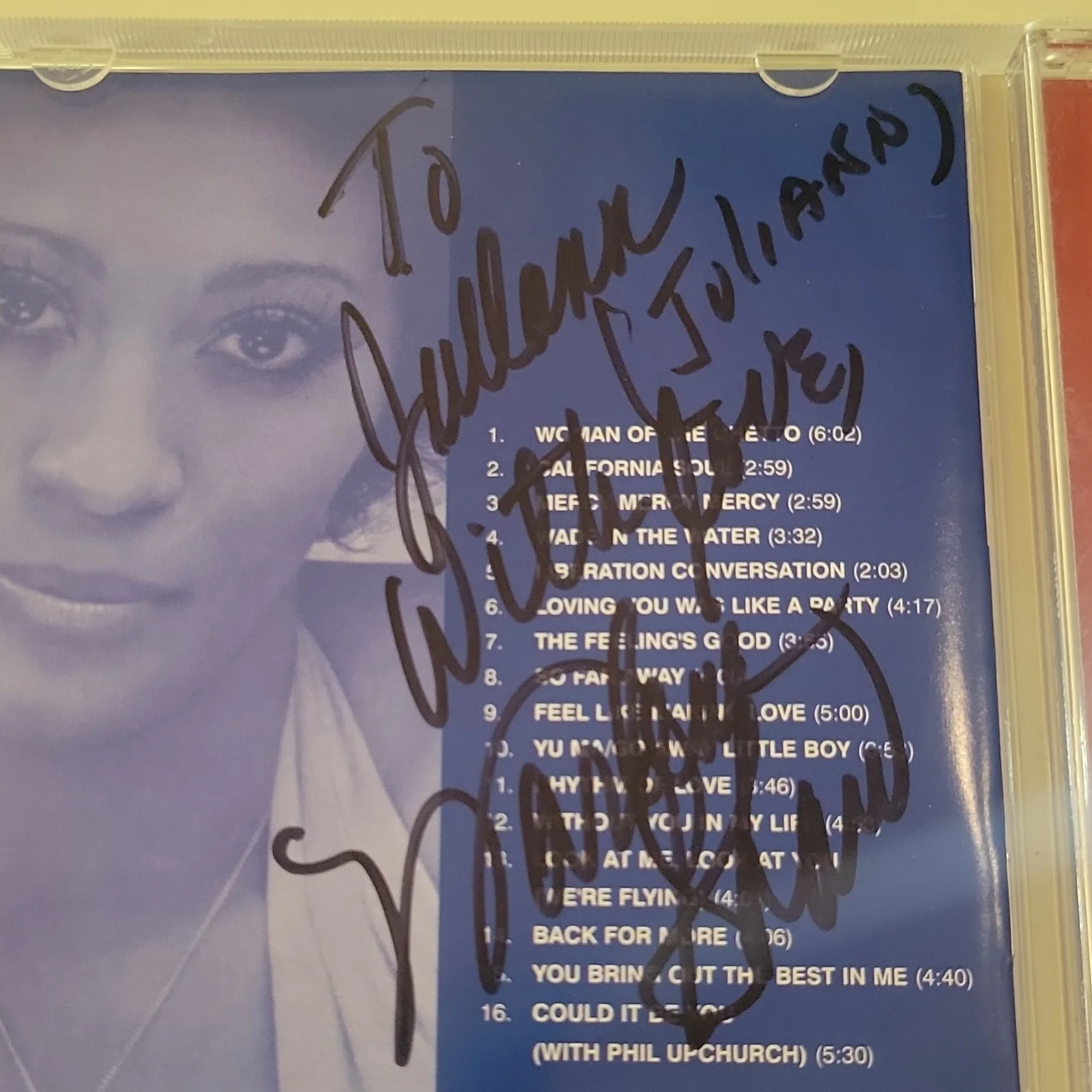 Marlena Shaw Signed CD Anthology with Booklet autographed, image 2