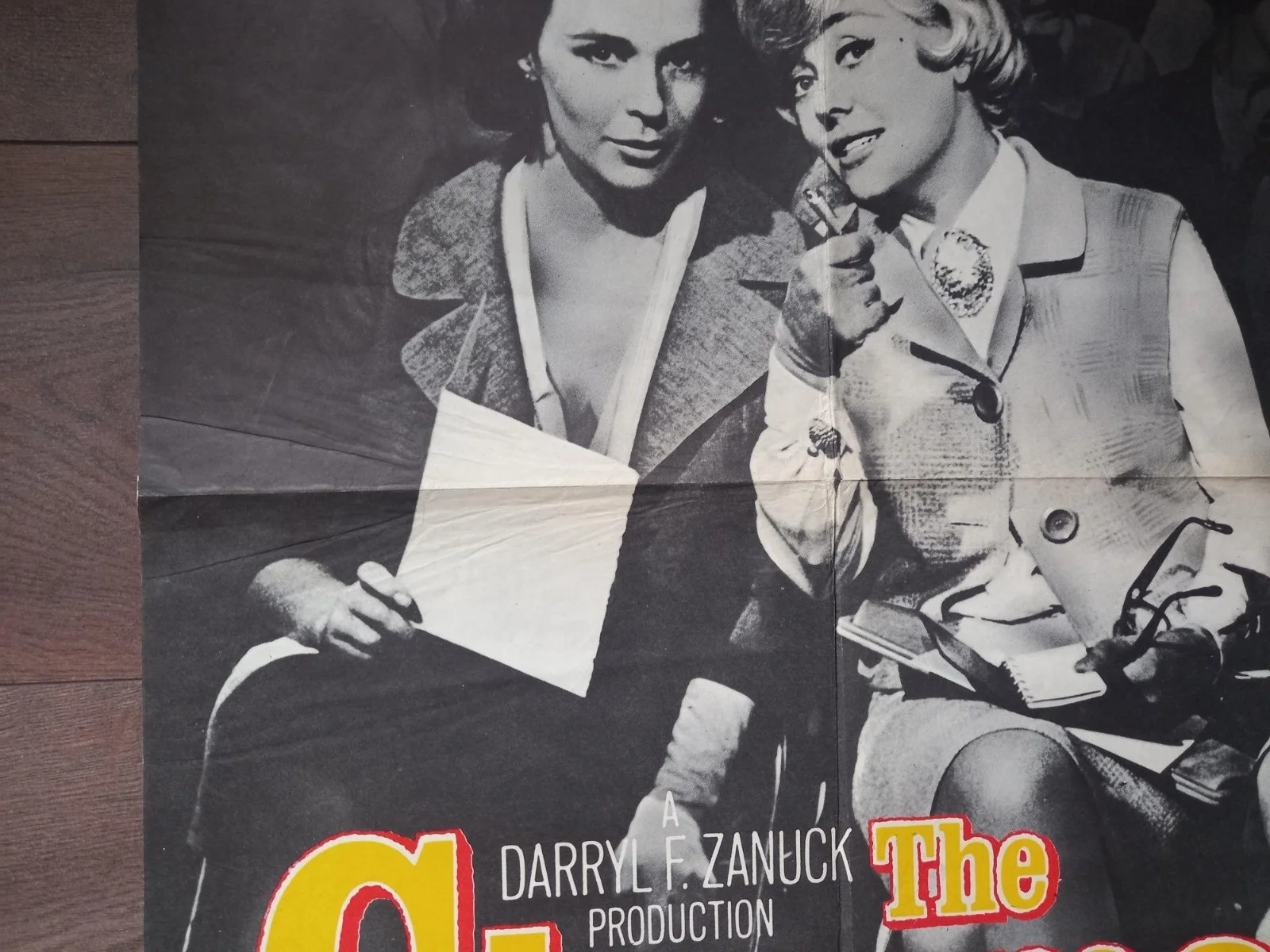 THE CHAPMAN REPORT 1962 BRITISH QUAD POSTER SHELLEY WINTERS JANE FONDA, изображение 4