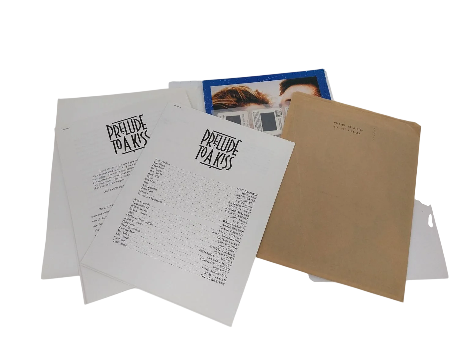Prelude to a Kiss (1992) Complete Press Kit with Slides & Photos 005), изображение 2