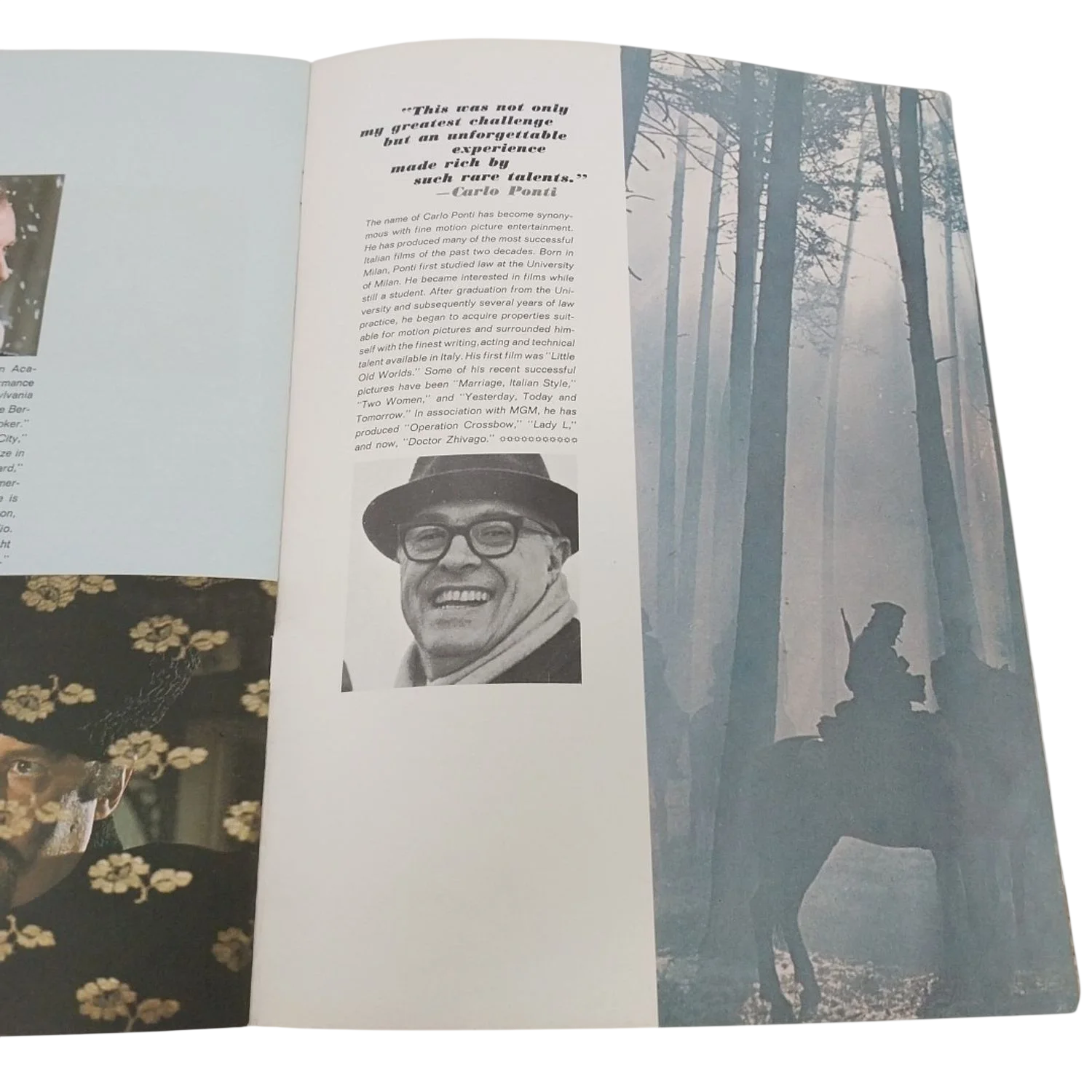Vintage Doctor Zhivago Film Programme - David Lean 1965 Cinema (014), image 5