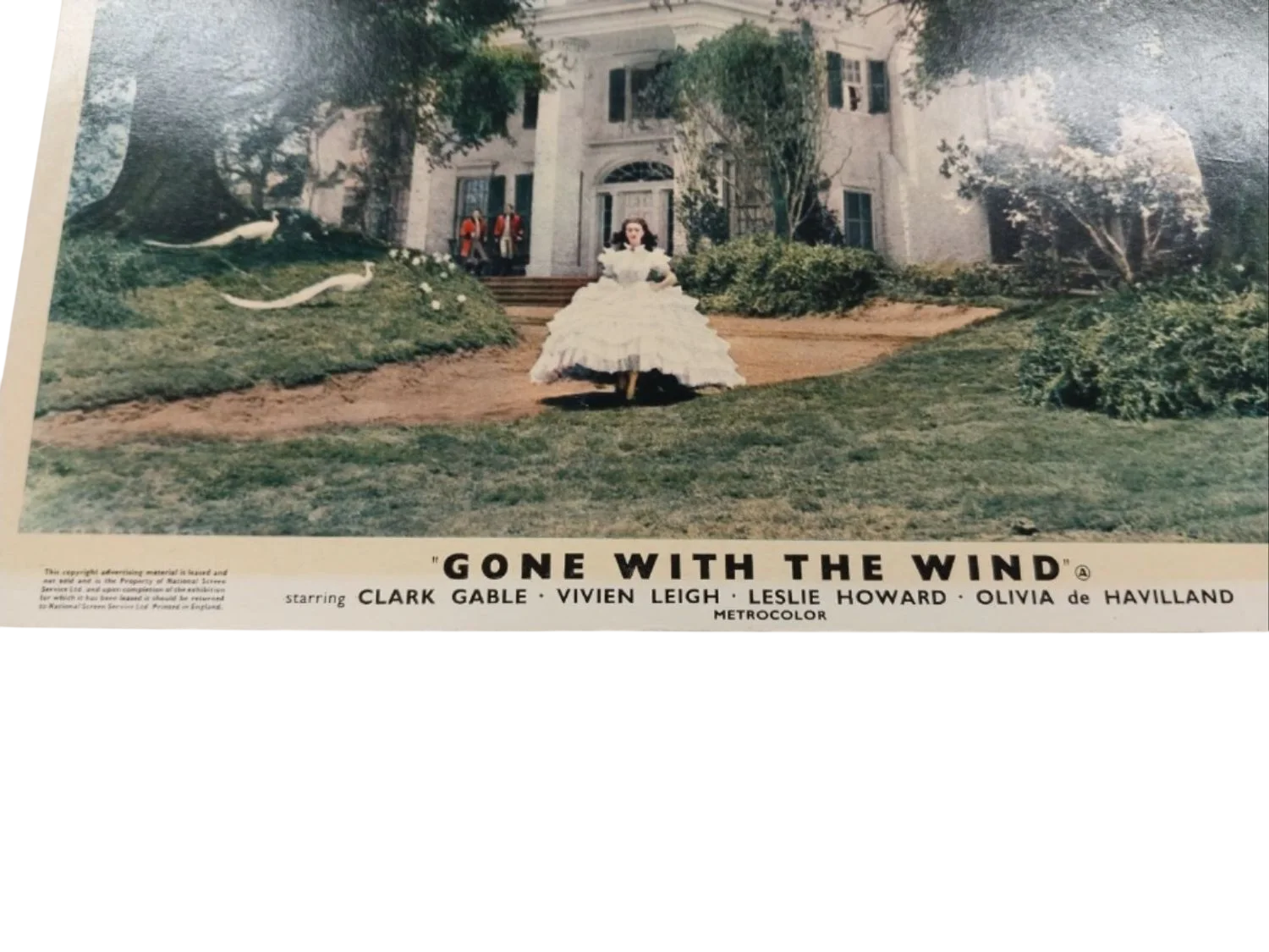 Vintage Gone with the Wind Film Lobby Cards - Classic Movie Memorabilia (002), изображение 3