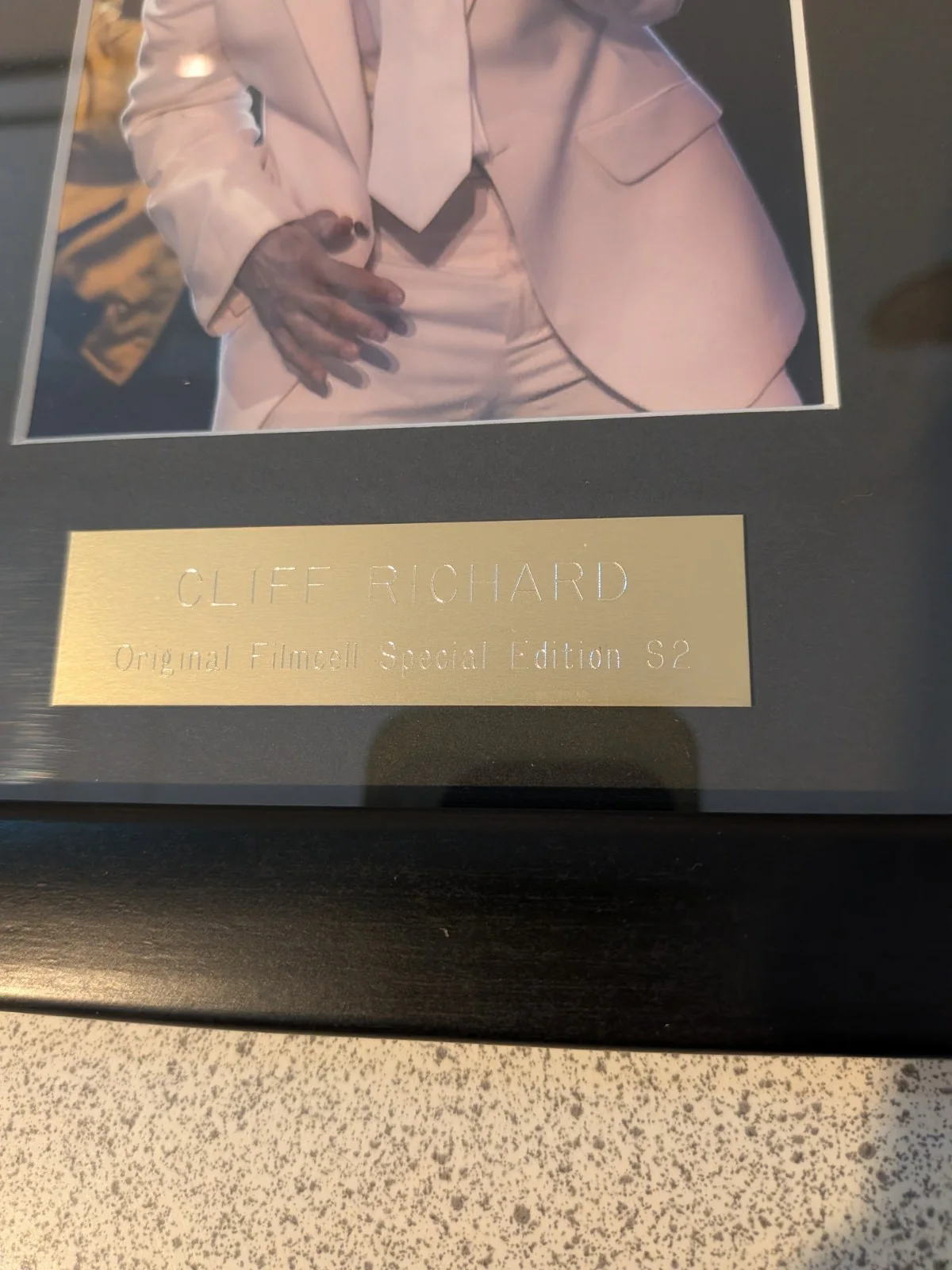 Cliff Richard Framed Original Film Cell Special Edition S2 With COA Rye By Post, image 2