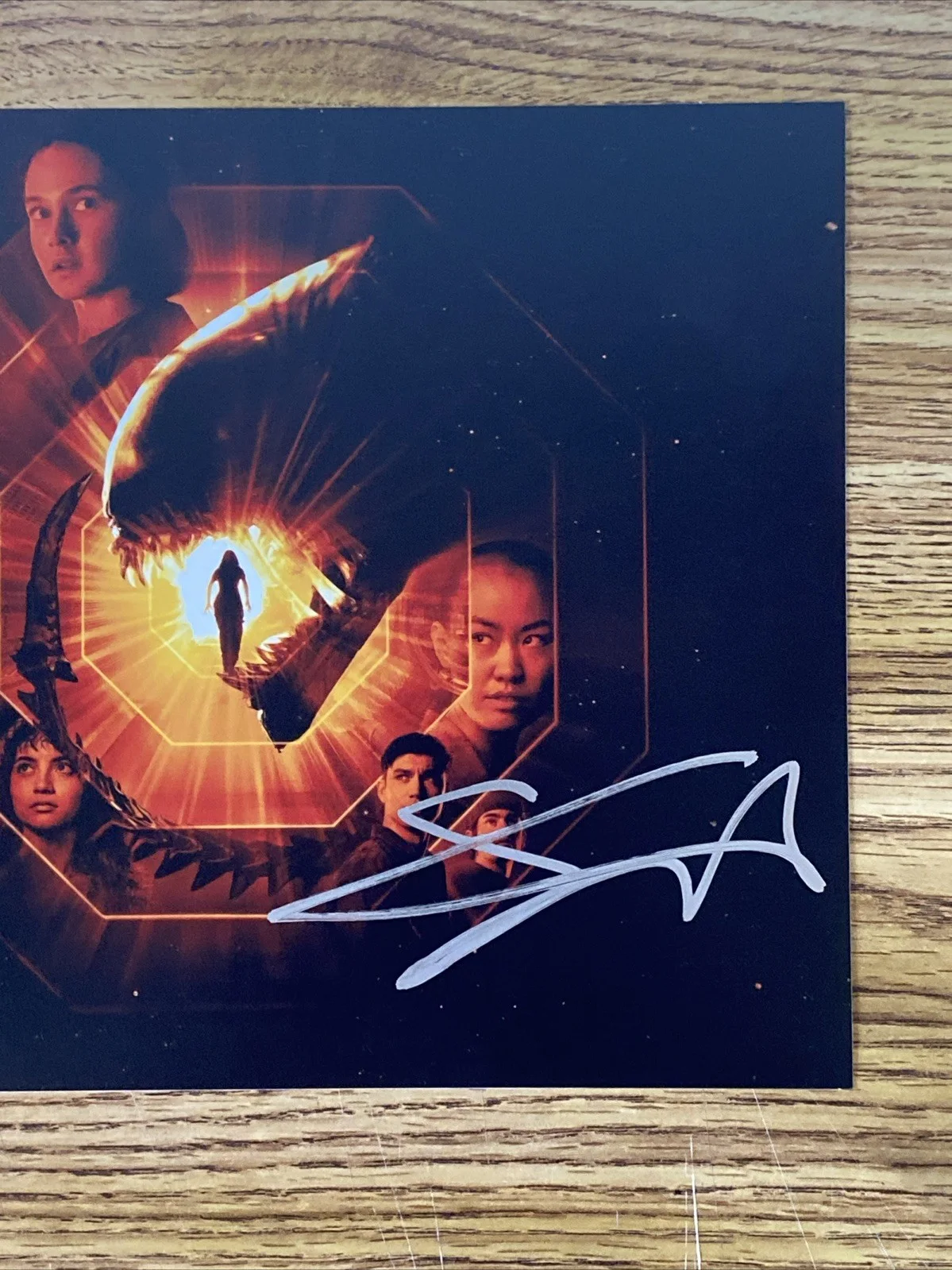 Archie Renaux & Spike Fearn Autographed 8x10 Photo ‘Alien: Romulus’, image 3