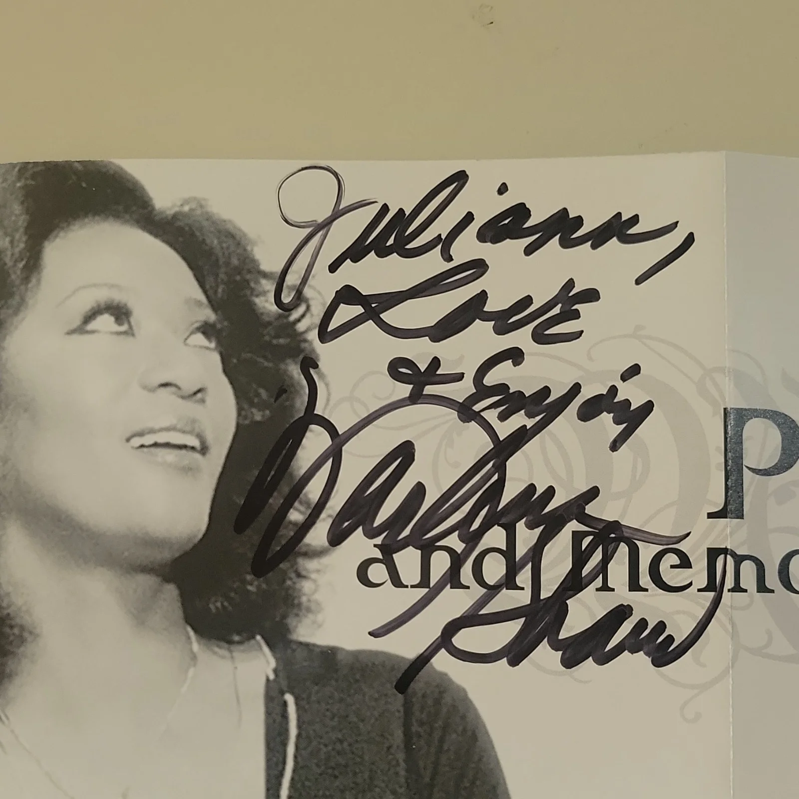 Marlena Shaw Signed CD Go Away Little Boy with Booklet autographed, изображение 2
