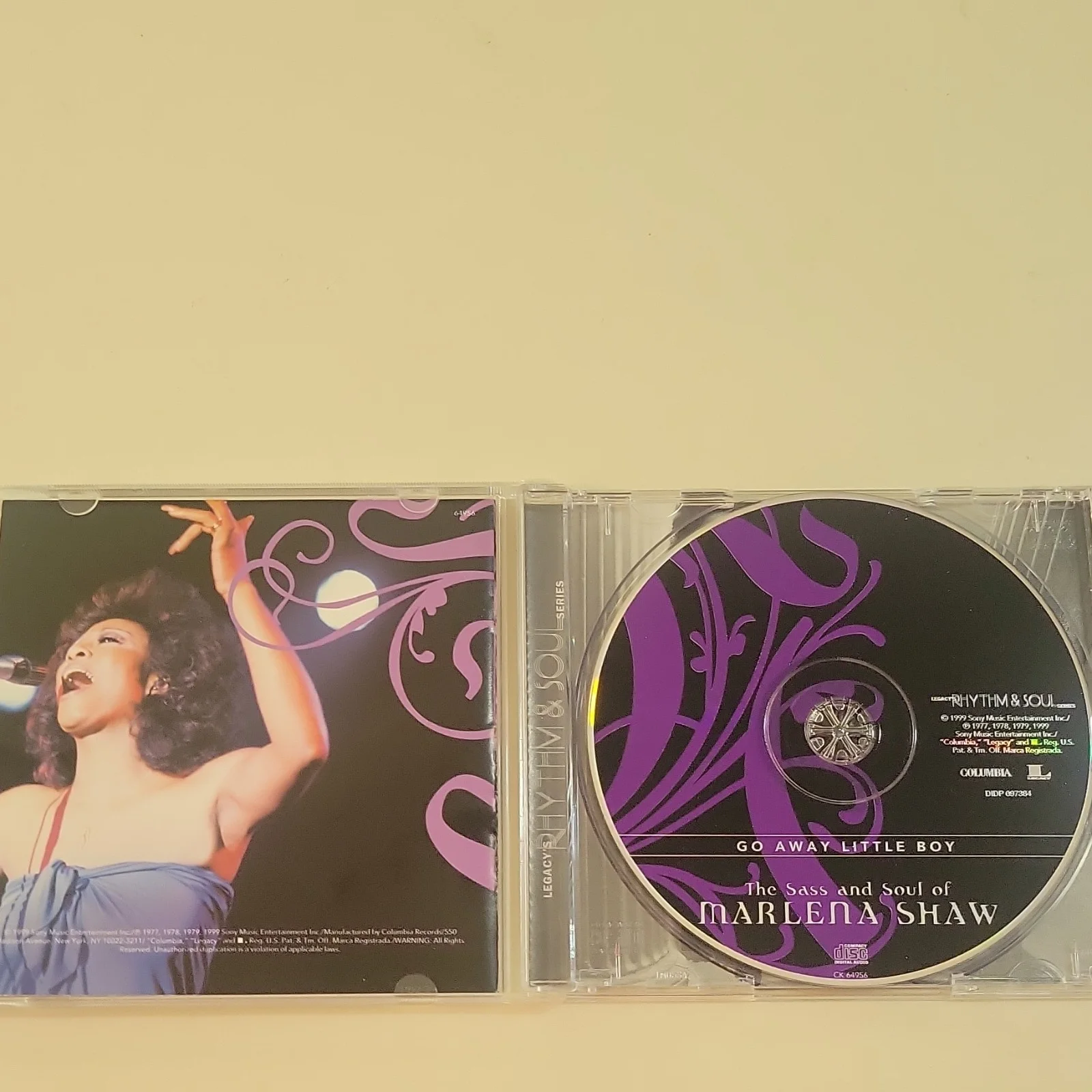 Marlena Shaw Signed CD Go Away Little Boy with Booklet autographed, изображение 3