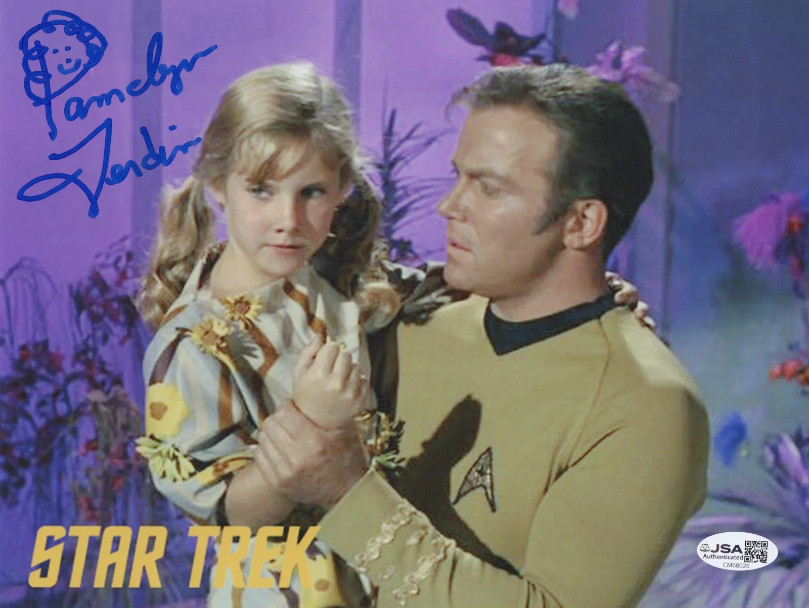 PAMELYN FERDIN — PAMELYN FERDIN Signed STAR TREK Solok 8x10 Photo MARY Autograph JSA COA Cert