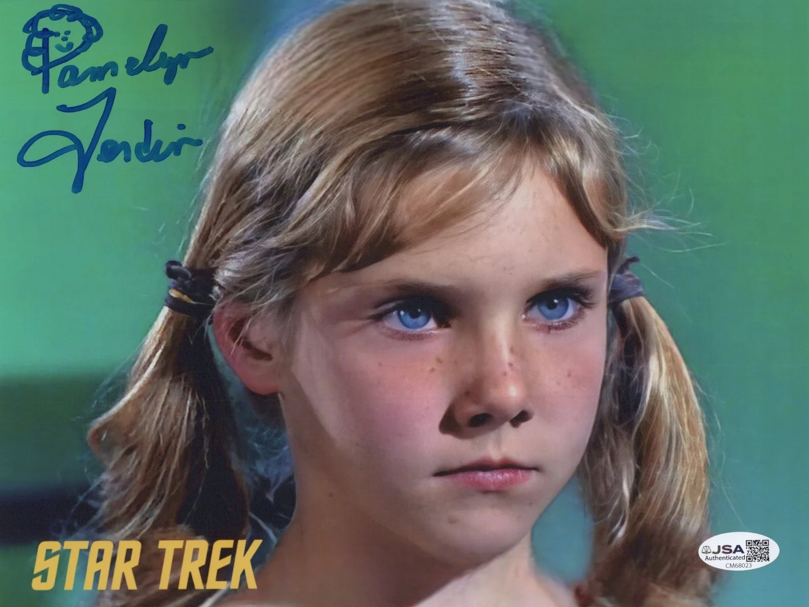 PAMELYN FERDIN — PAMELYN FERDIN Signed STAR TREK Solok 8x10 Photo MARY Autograph JSA COA Cert
