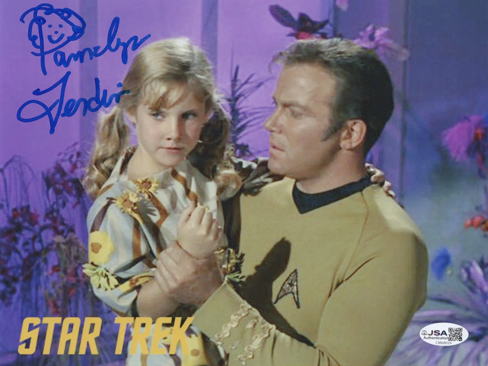 PAMELYN FERDIN — PAMELYN FERDIN Signed STAR TREK Solok 8x10 Photo MARY Autograph JSA COA Cert