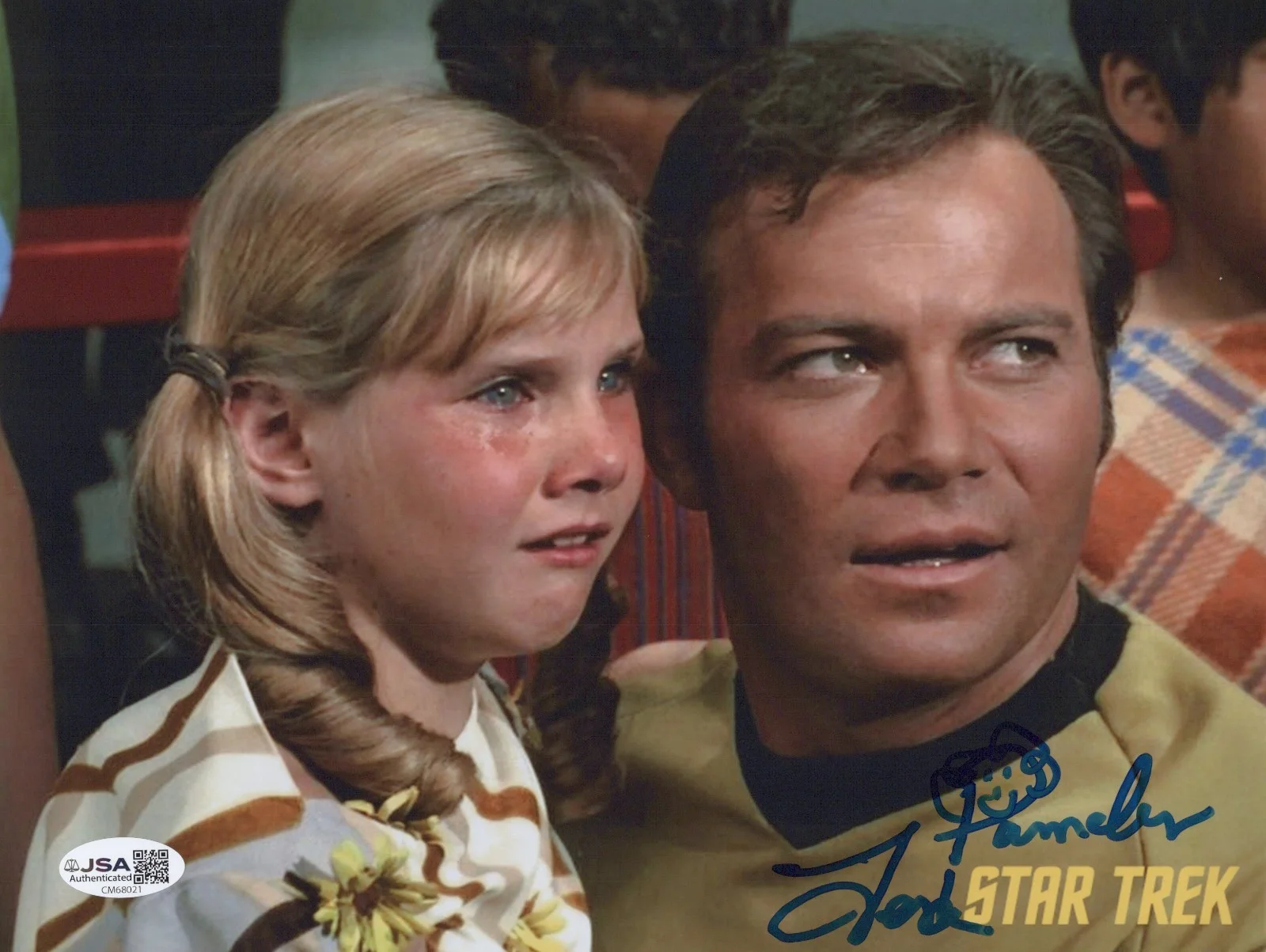 PAMELYN FERDIN — PAMELYN FERDIN Signed STAR TREK Solok 8x10 Photo MARY Autograph JSA COA Cert