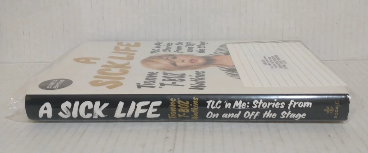 Tionne T-BOZ Watkins - TLC - LOT of 2 - SIGNED 1ST EDITION Book + Funko Pop 195, изображение 5