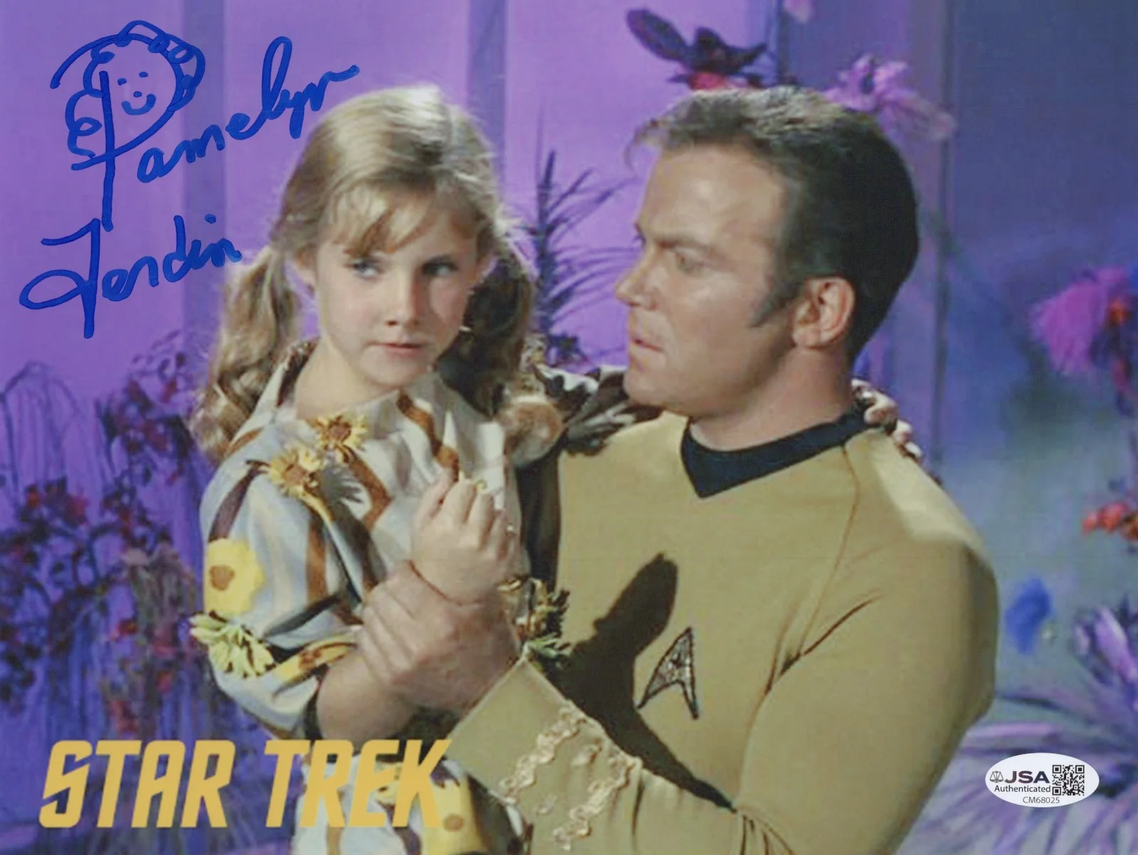 PAMELYN FERDIN — PAMELYN FERDIN Signed STAR TREK Solok 8x10 Photo MARY Autograph JSA COA Cert