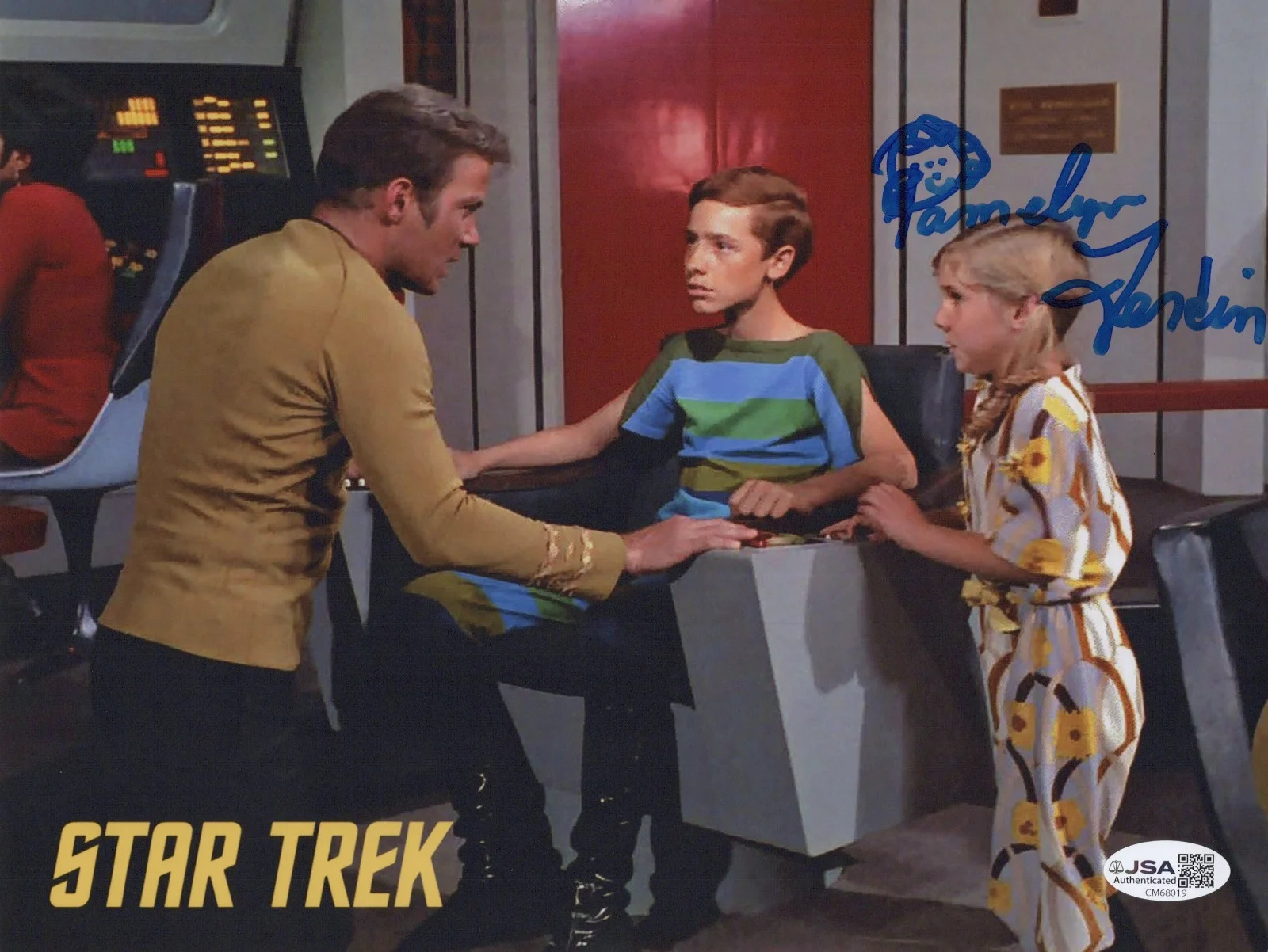 PAMELYN FERDIN — PAMELYN FERDIN Signed STAR TREK Solok 8x10 Photo MARY Autograph JSA COA Cert