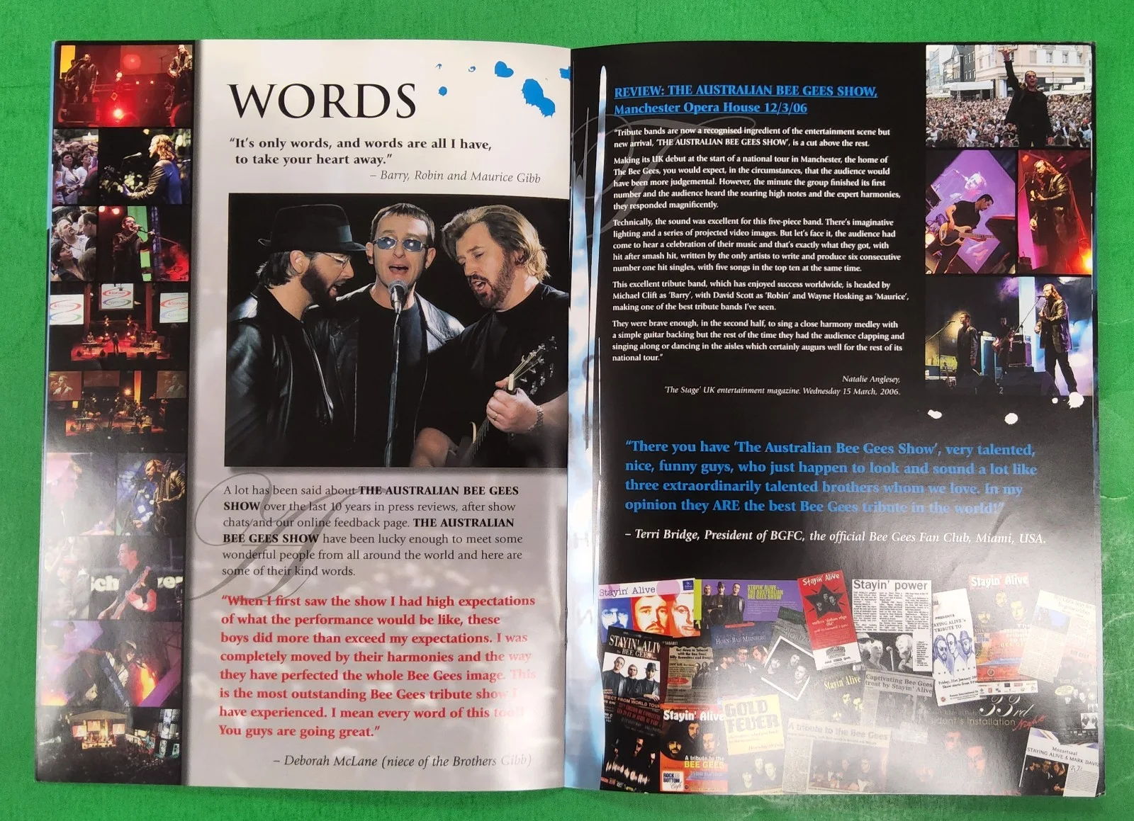 The Australian Bee Gees Show Signed Concert Program Bee Gees Tribute, изображение 5