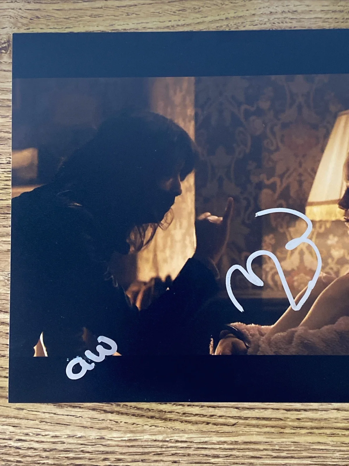 Alisha Weir, Melissa Barrera — Alisha Weir and Melissa Barrera dual Autographed 8x10 photo Abigail, изображение 2