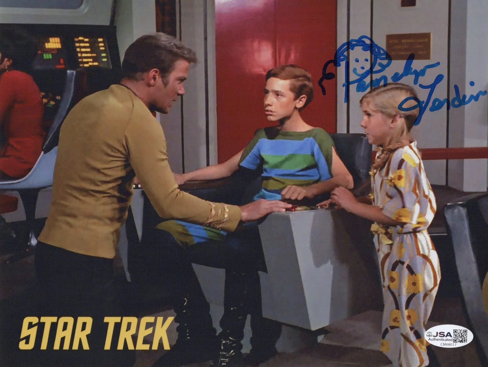 PAMELYN FERDIN — PAMELYN FERDIN Signed STAR TREK Solok 8x10 Photo MARY Autograph JSA COA Cert