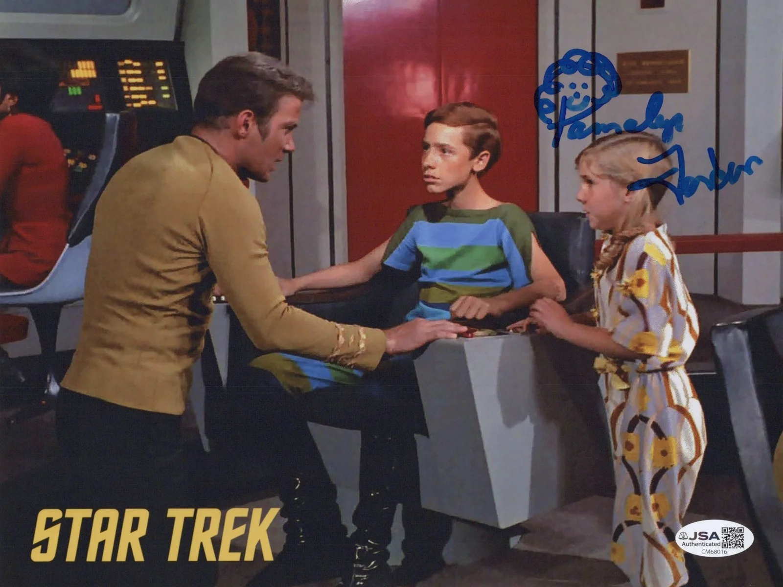 PAMELYN FERDIN — PAMELYN FERDIN Signed STAR TREK Solok 8x10 Photo MARY Autograph JSA COA Cert