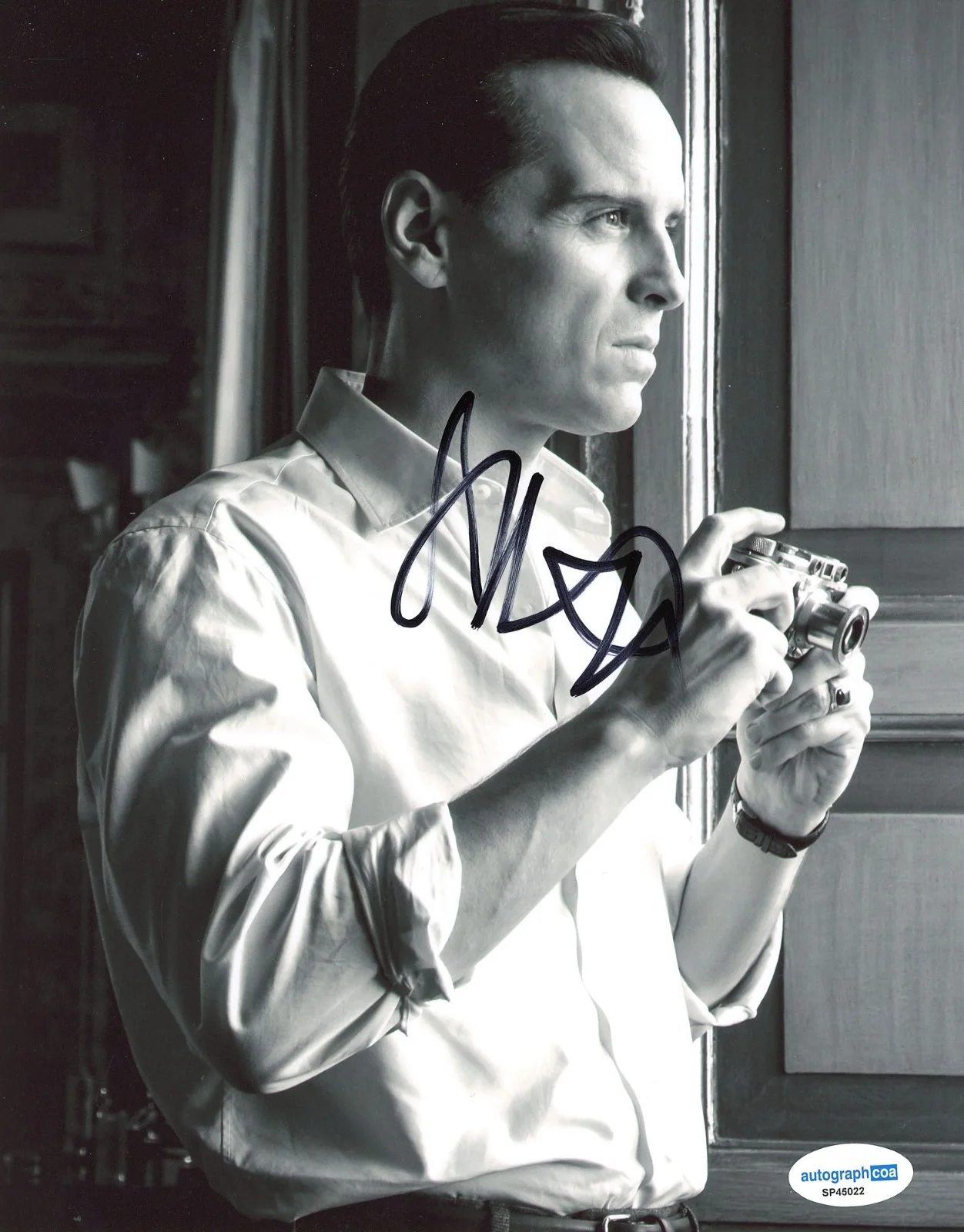 Andrew Scott — Andrew Scott signed "RIPLEY" 8x10 Photo EXACT PROOF Spectre Knives Out ACOA COA, изображение 4