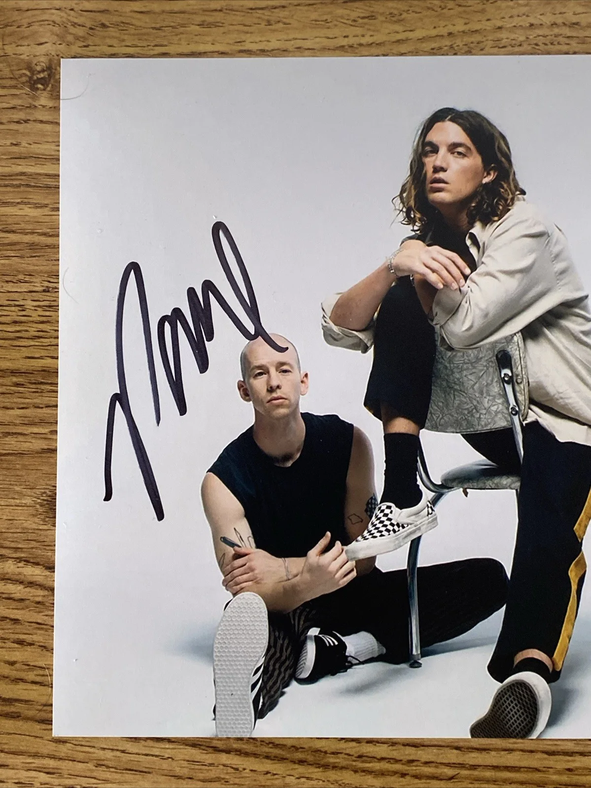 Paul Klein & Jake Goss Autographed 8x10 Photo ‘Malibu Nights’ LANY Band, изображение 2