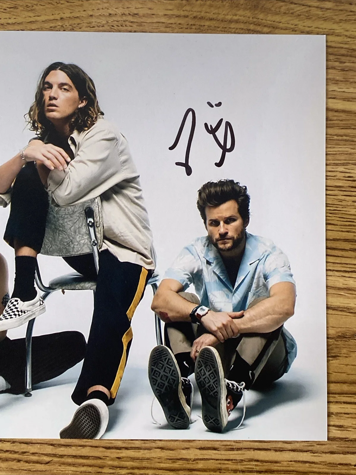 Paul Klein & Jake Goss Autographed 8x10 Photo ‘Malibu Nights’ LANY Band, изображение 3