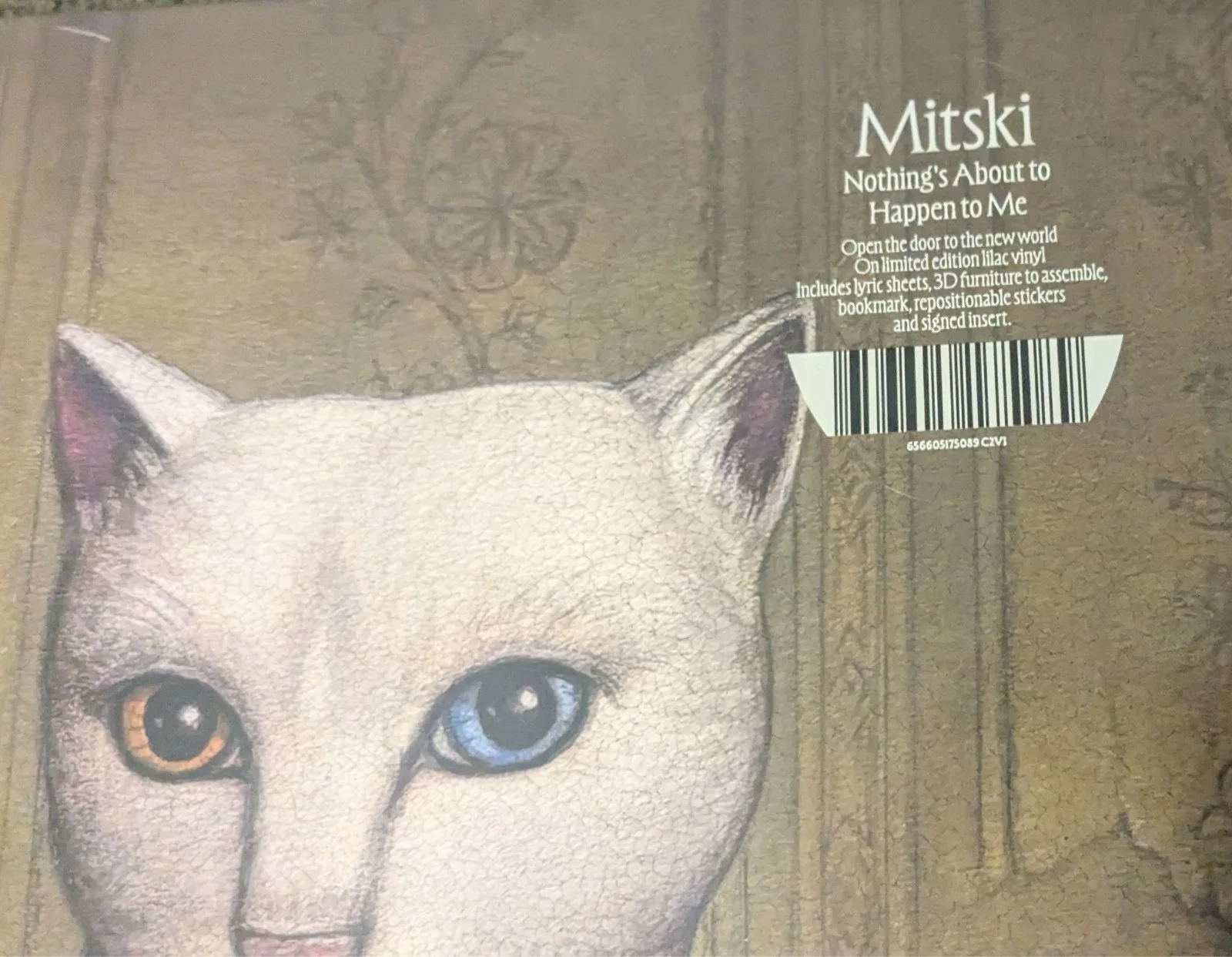 *SIGNED* MITSKI Nothings About To Happen To Me NEW Lilac Vinyl Limited SEALED, изображение 3