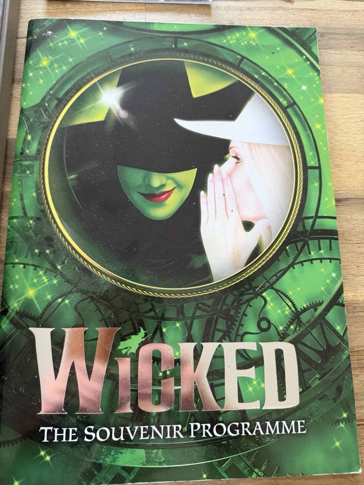 Wicked Broadway Cast Signed Framed Poster, image 3