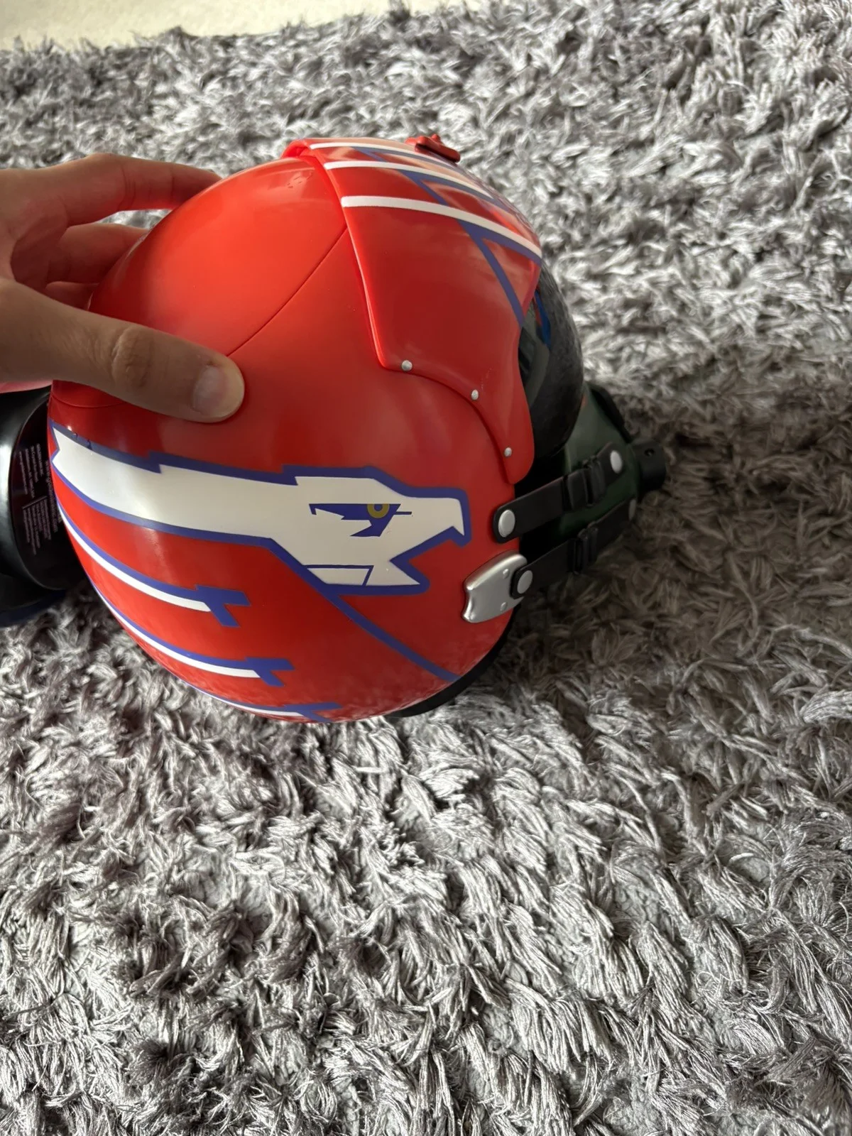 Set of Two Top Gun 40th Anniversary Maverick Goose Helmet Popcorn Buckets, image 2